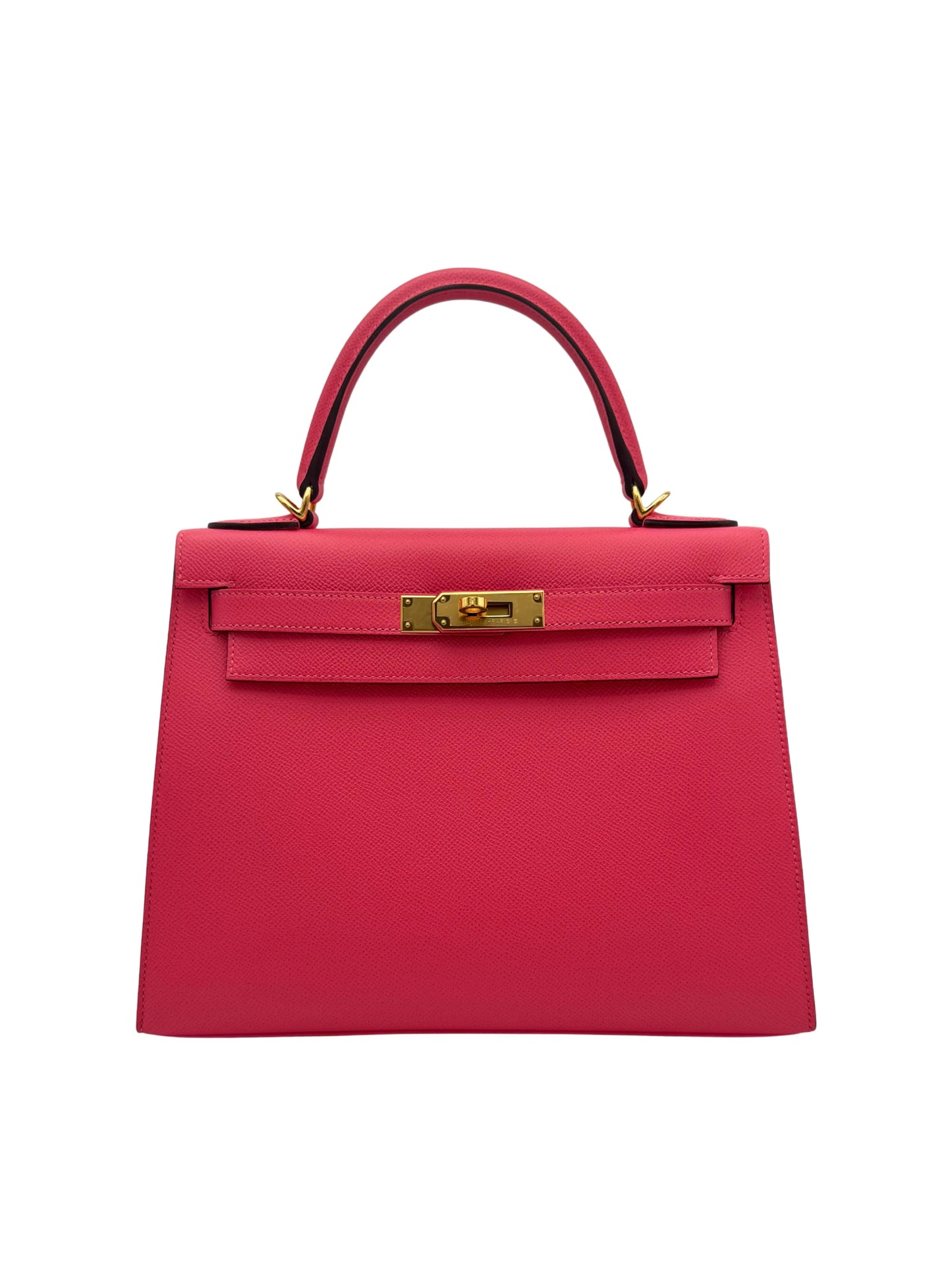 Buy Bag Hermès Kelly 28 Epsom Rose Azalee Gold Hardware in Marbella Old town | Compra bolso Kelly piel epsom rosa azalea fuego herraje dorado, envio internacional.