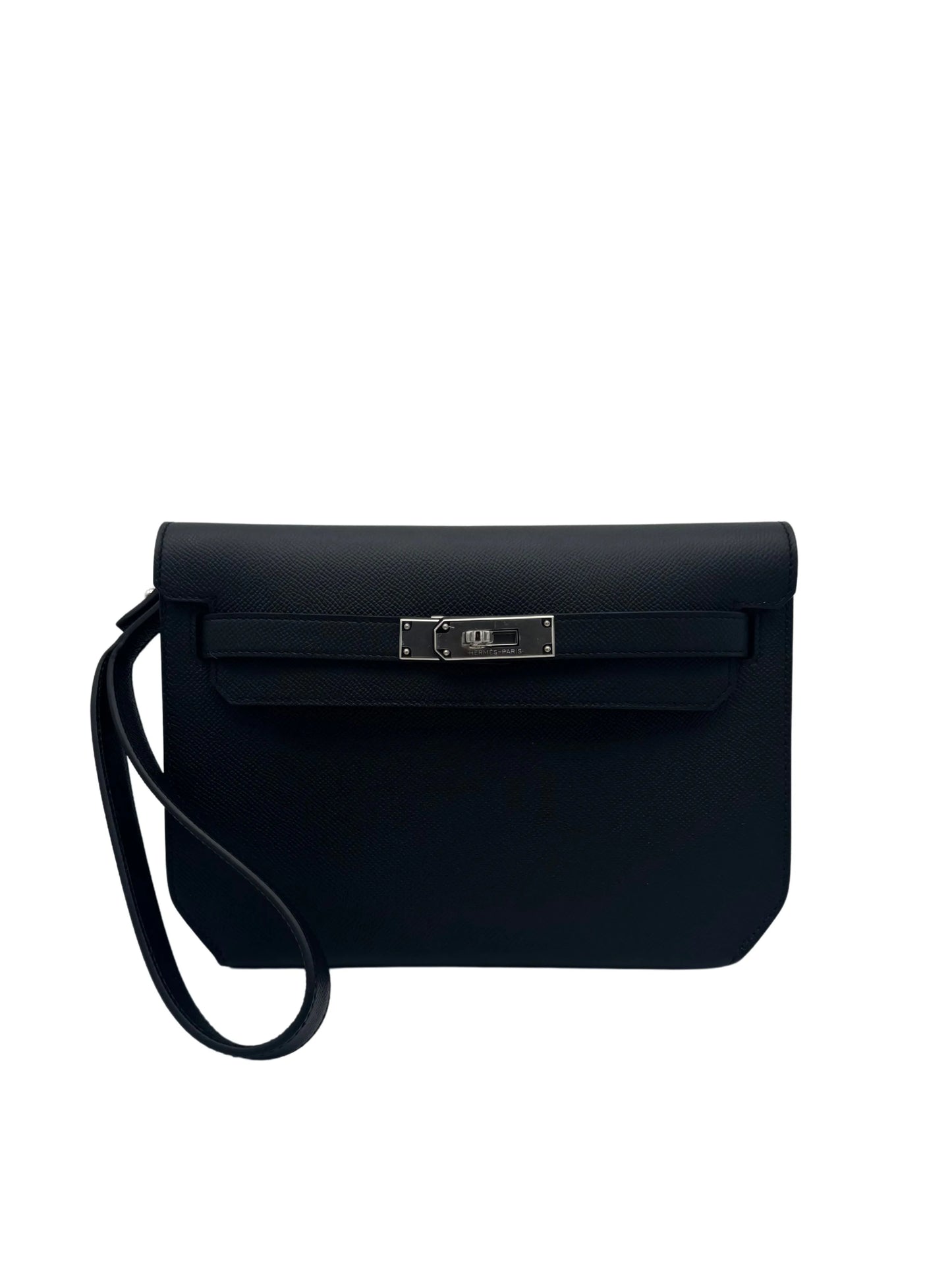 Bag Hermès Kelly Depeches 25 Epsom Black Palladium Hardware in Marbella | Compra-venta de artículos de segunda mano.