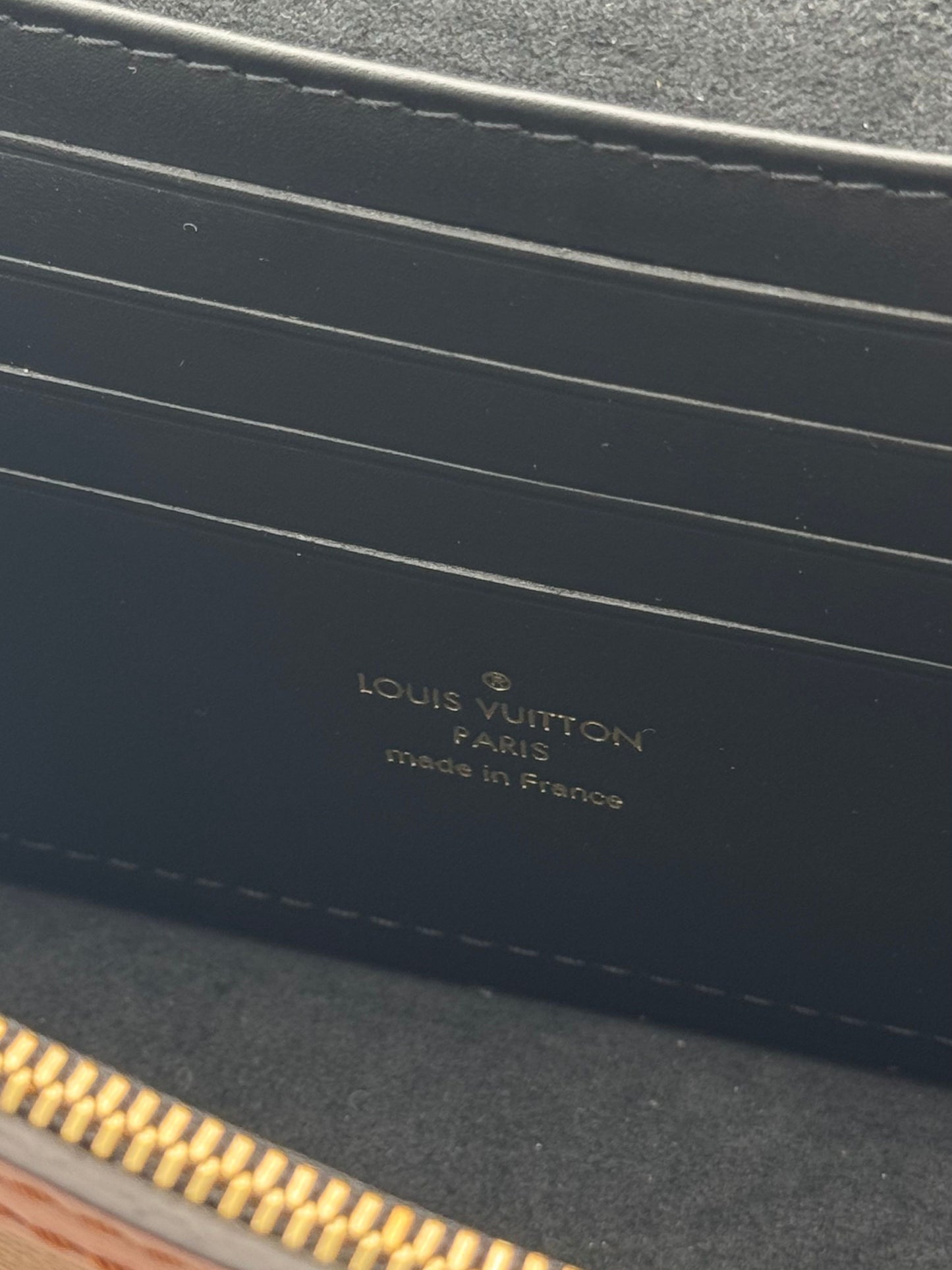 Louis Vuitton Dauphine with chain