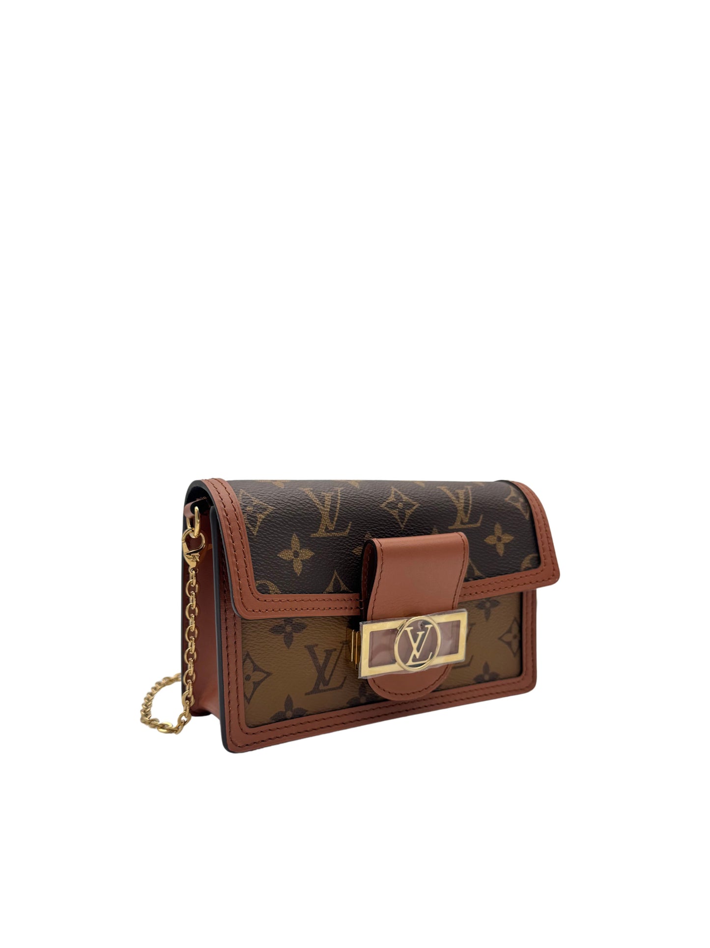 Louis Vuitton Dauphine with chain