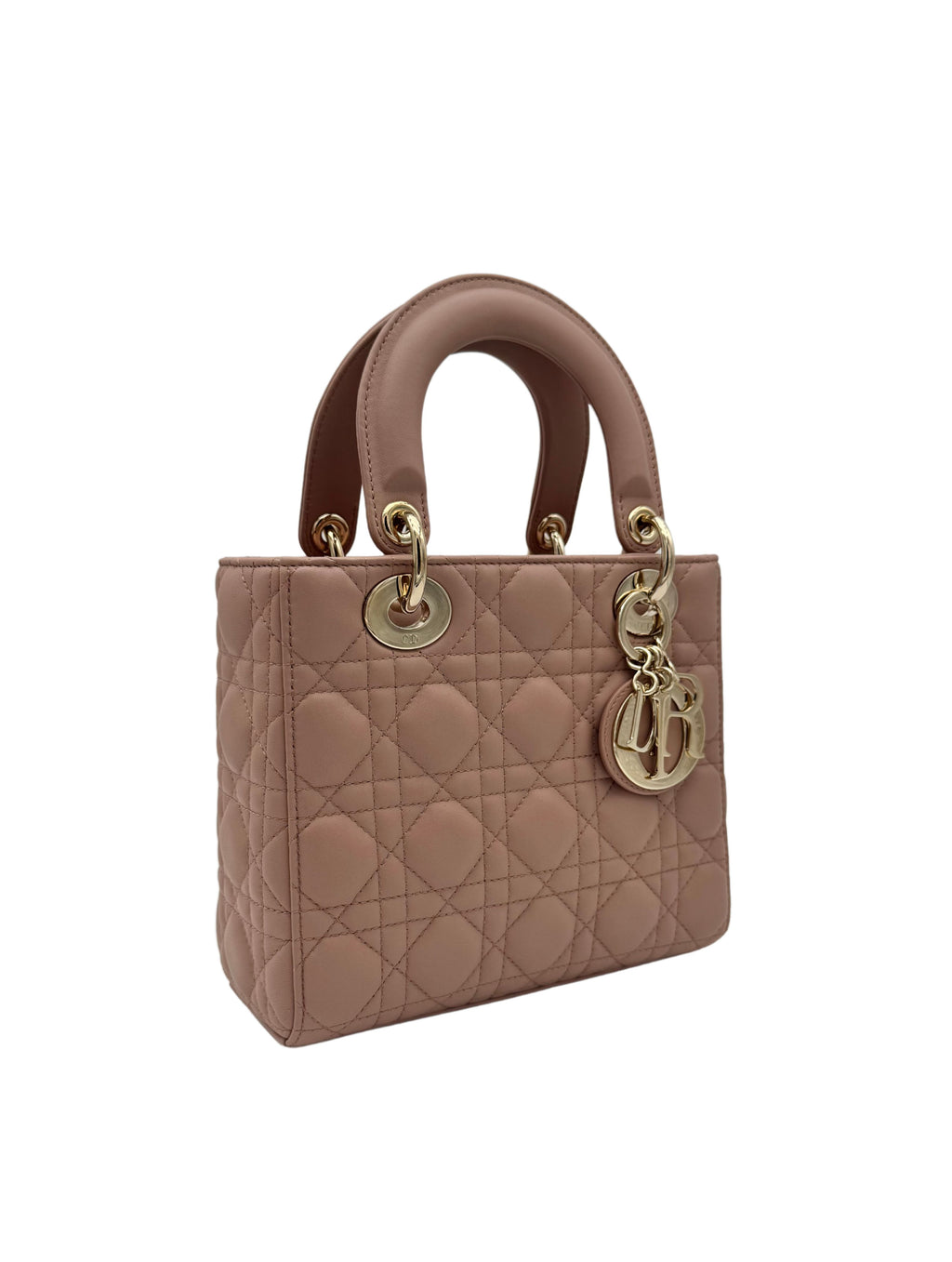 Dior Lady Small Rose Pale Gold Hardware