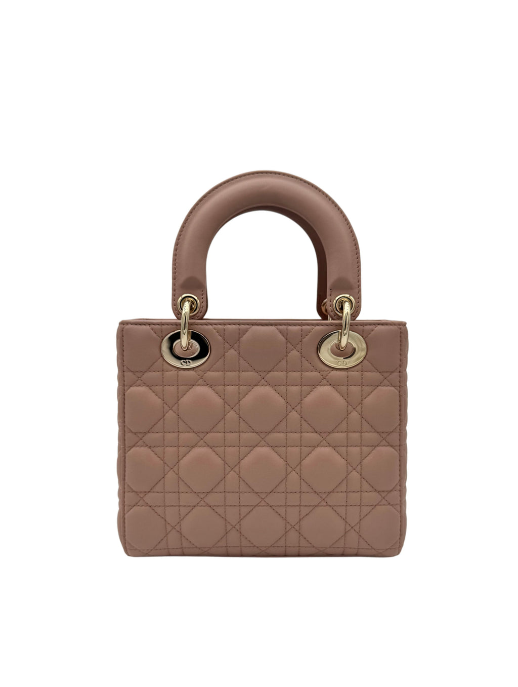 Dior Lady Small Rose Pale Gold Hardware