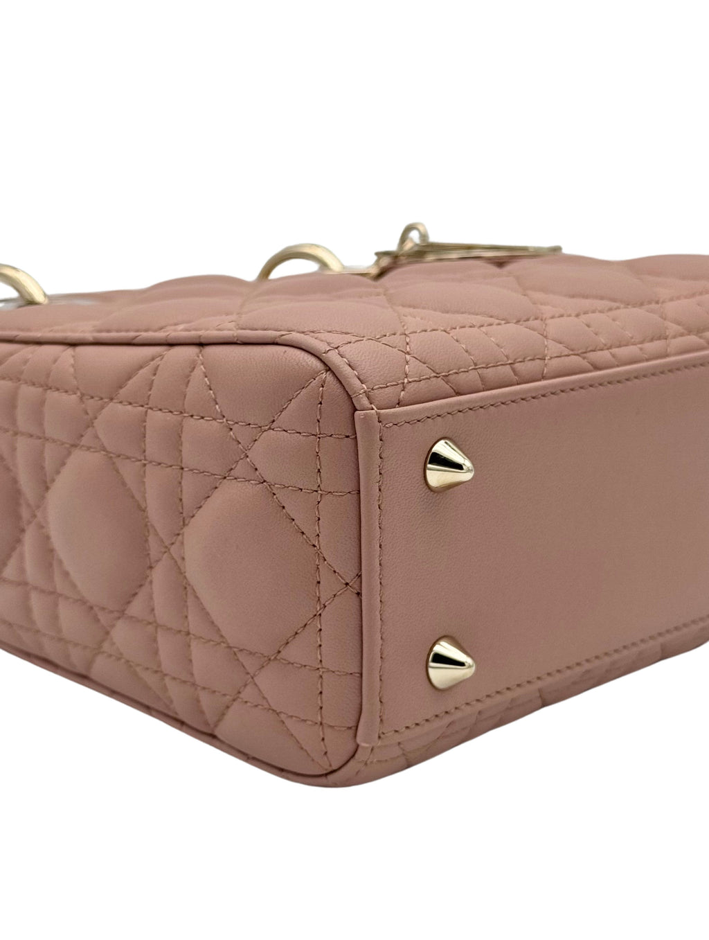 Dior Lady Small Rose Pale Gold Hardware