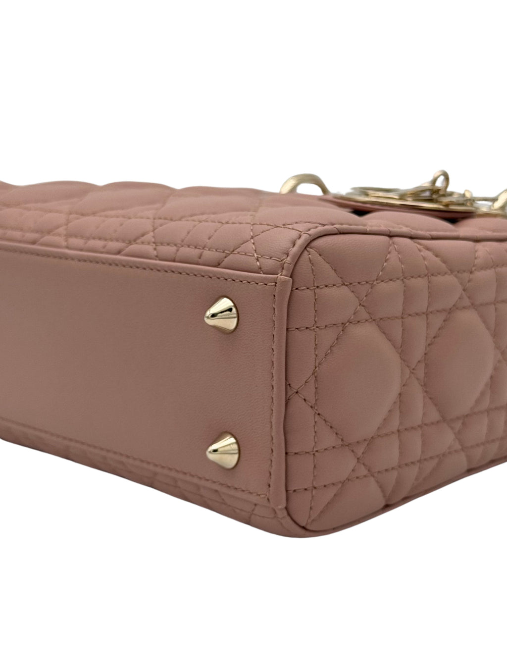 Dior Lady Small Rose Pale Gold Hardware