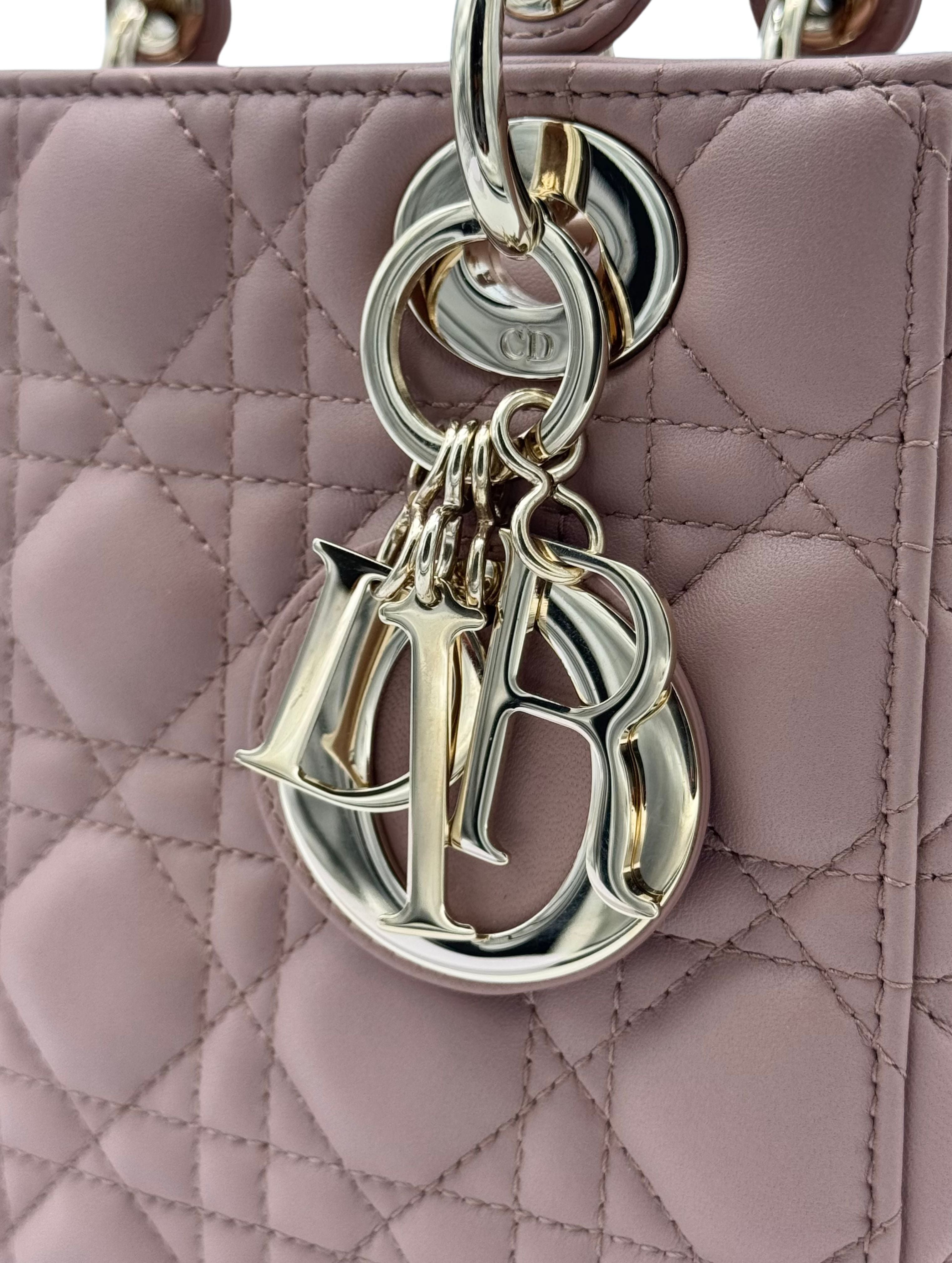 Dior Lady Small Rose Pale Gold Hardware