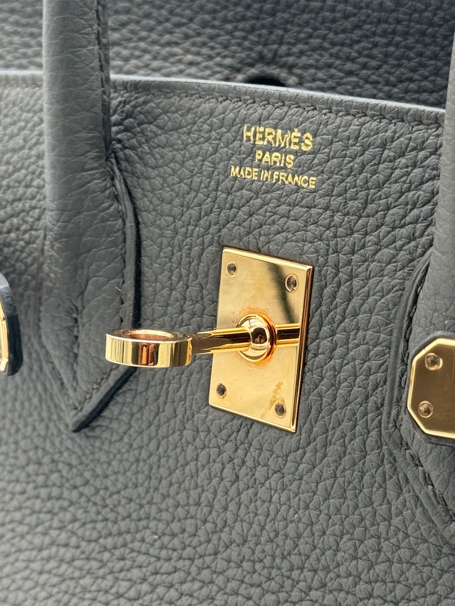 Hermès Birkin 25 Togo Gris Etain