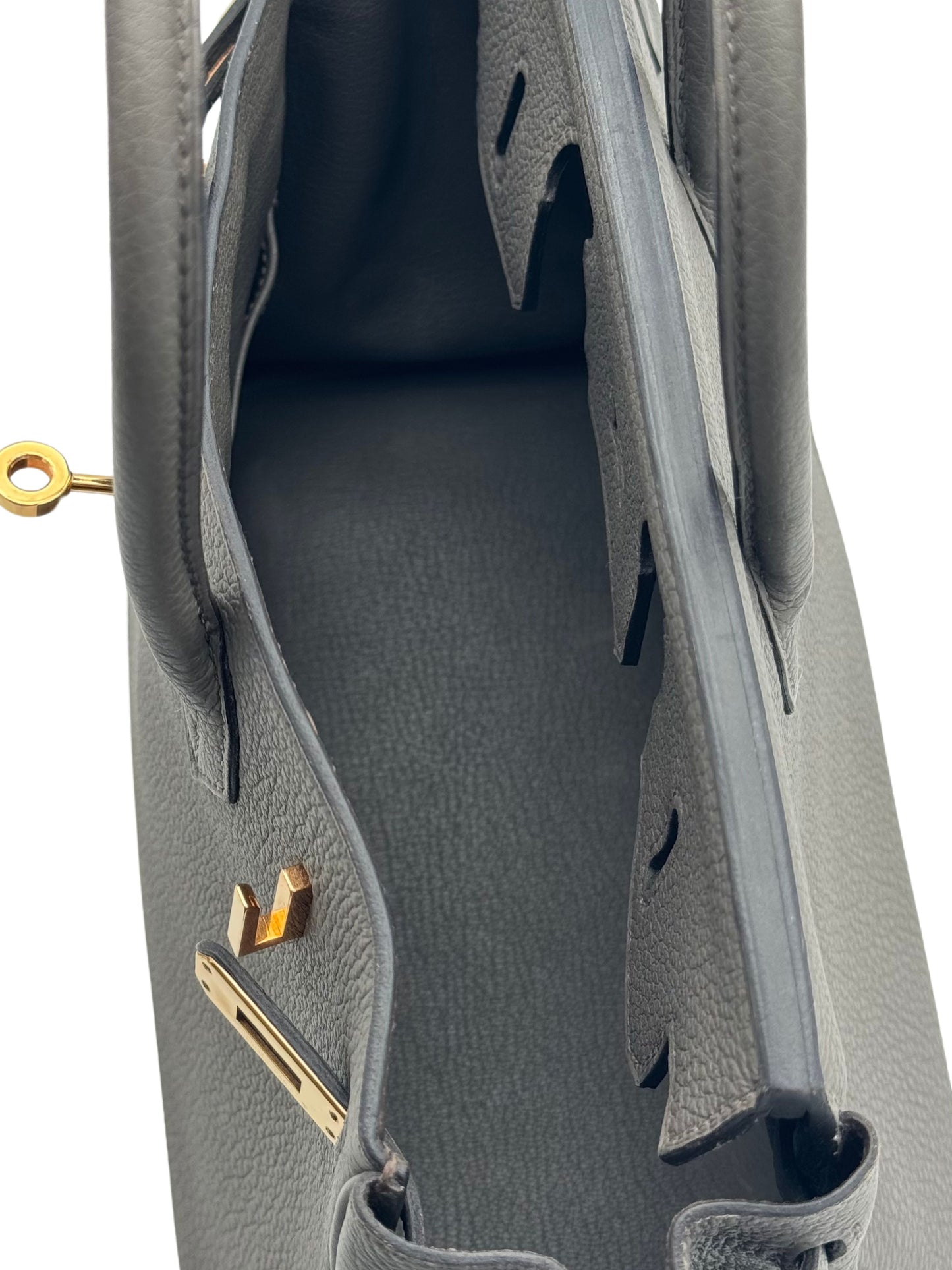 Hermès Birkin 25 Togo Gris Etain