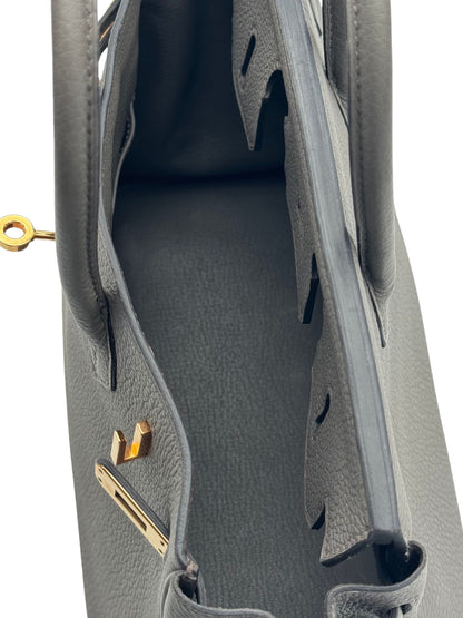Hermès Birkin 25 Togo Gris Etain