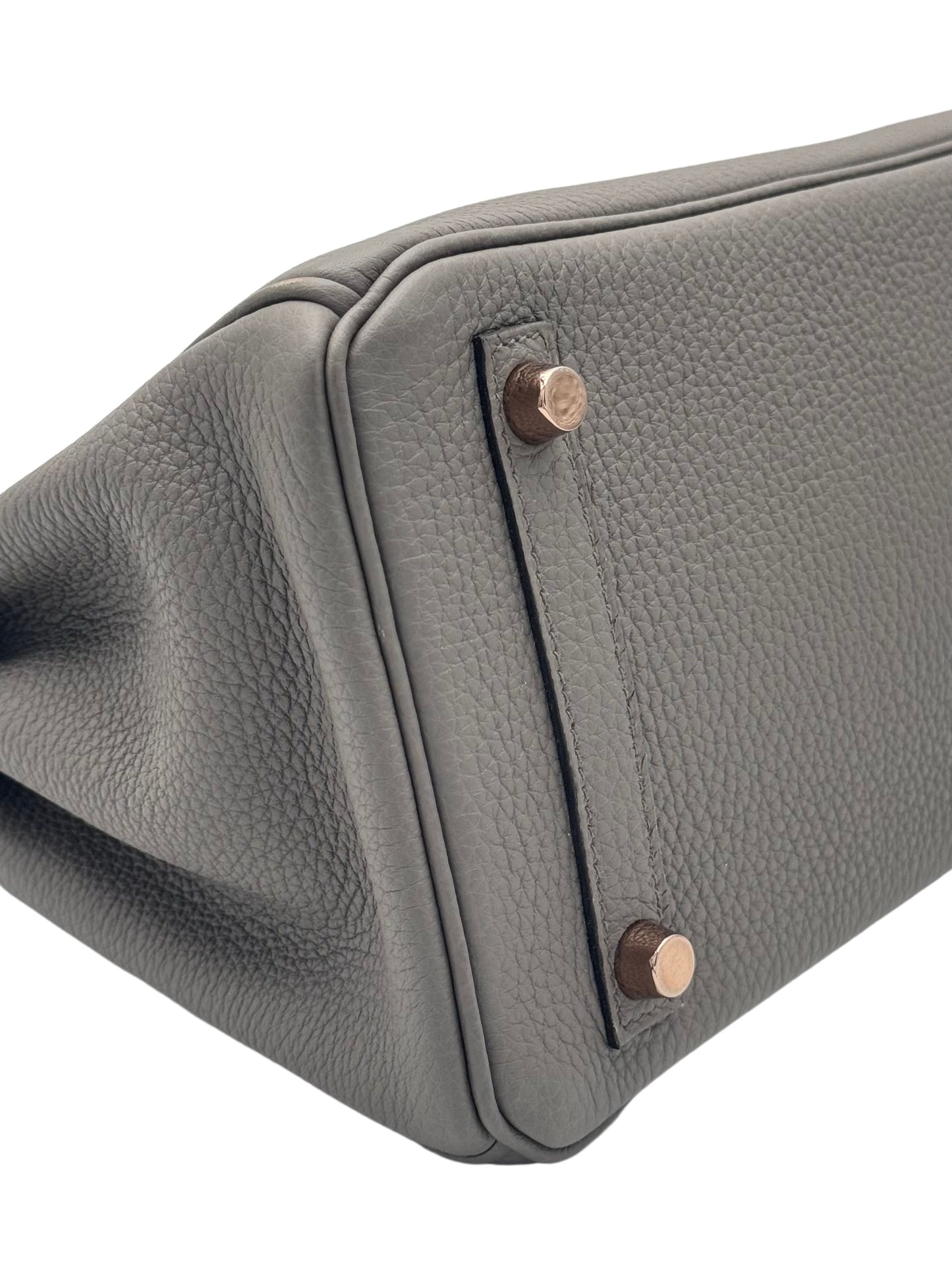 Hermès Birkin 25 Togo Gris Etain
