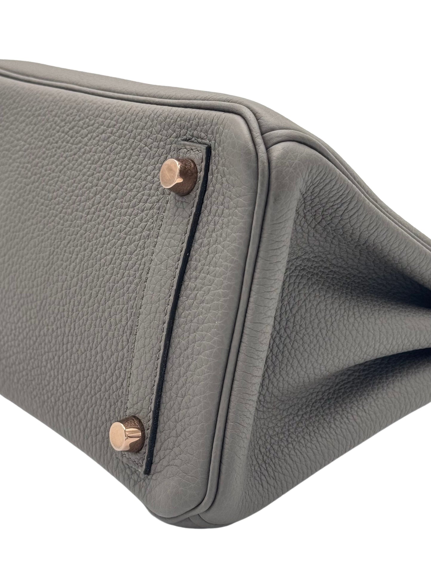 Hermès Birkin 25 Togo Gris Etain
