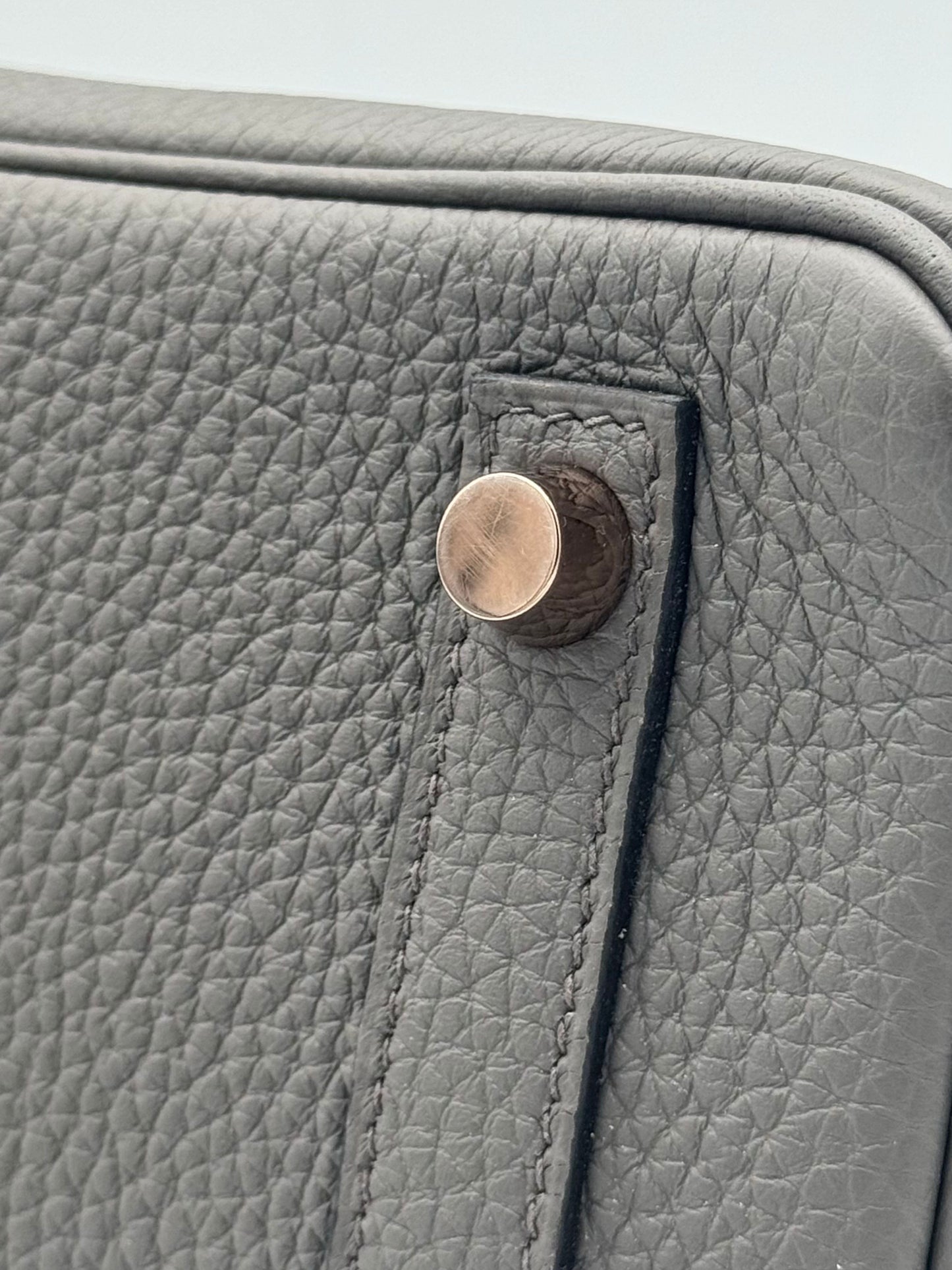 Hermès Birkin 25 Togo Gris Etain