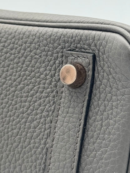 Hermès Birkin 25 Togo Gris Etain