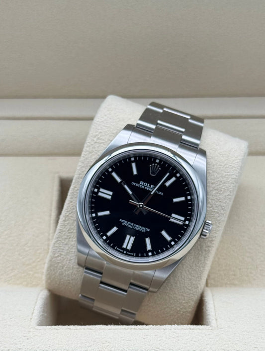 Rolex Oyster Perpetual 41mm Black Dial