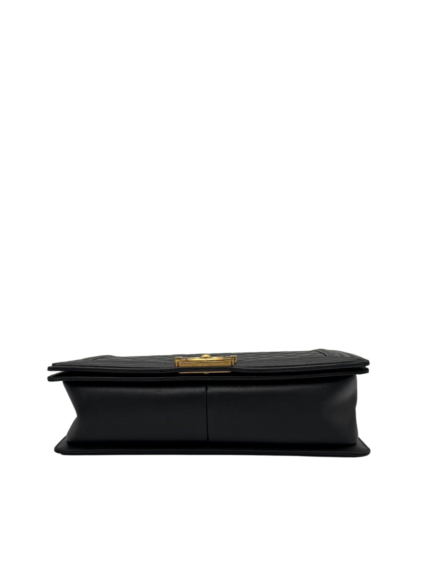 Chanel Boy Medium Black Clafskin