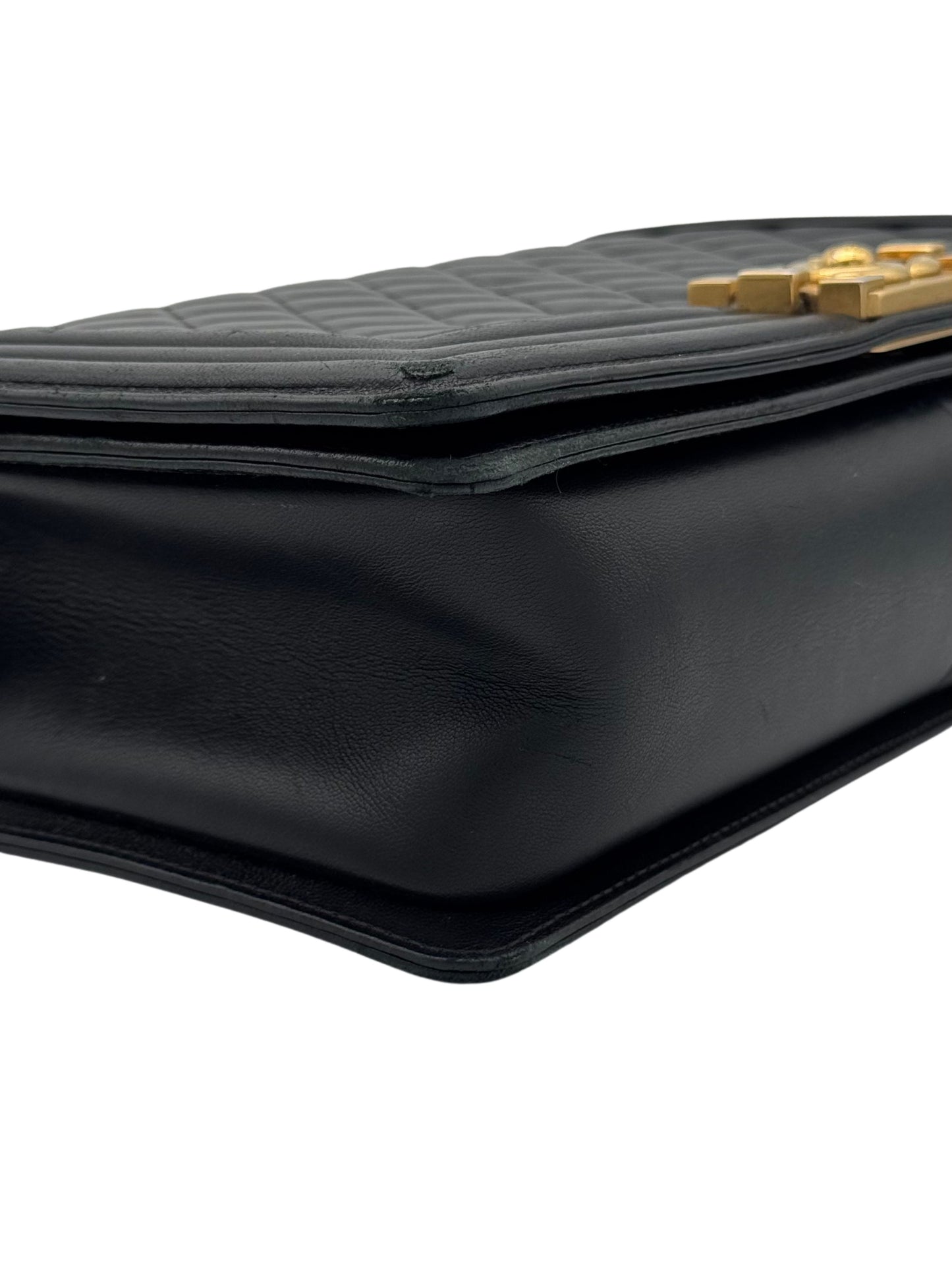 Chanel Boy Medium Black Clafskin