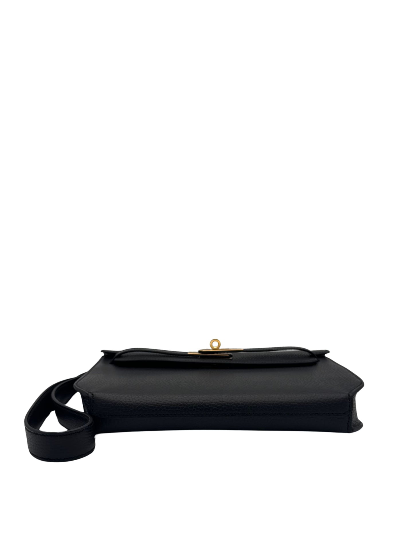 Hermès Kelly Dépêches 25 Galop Black