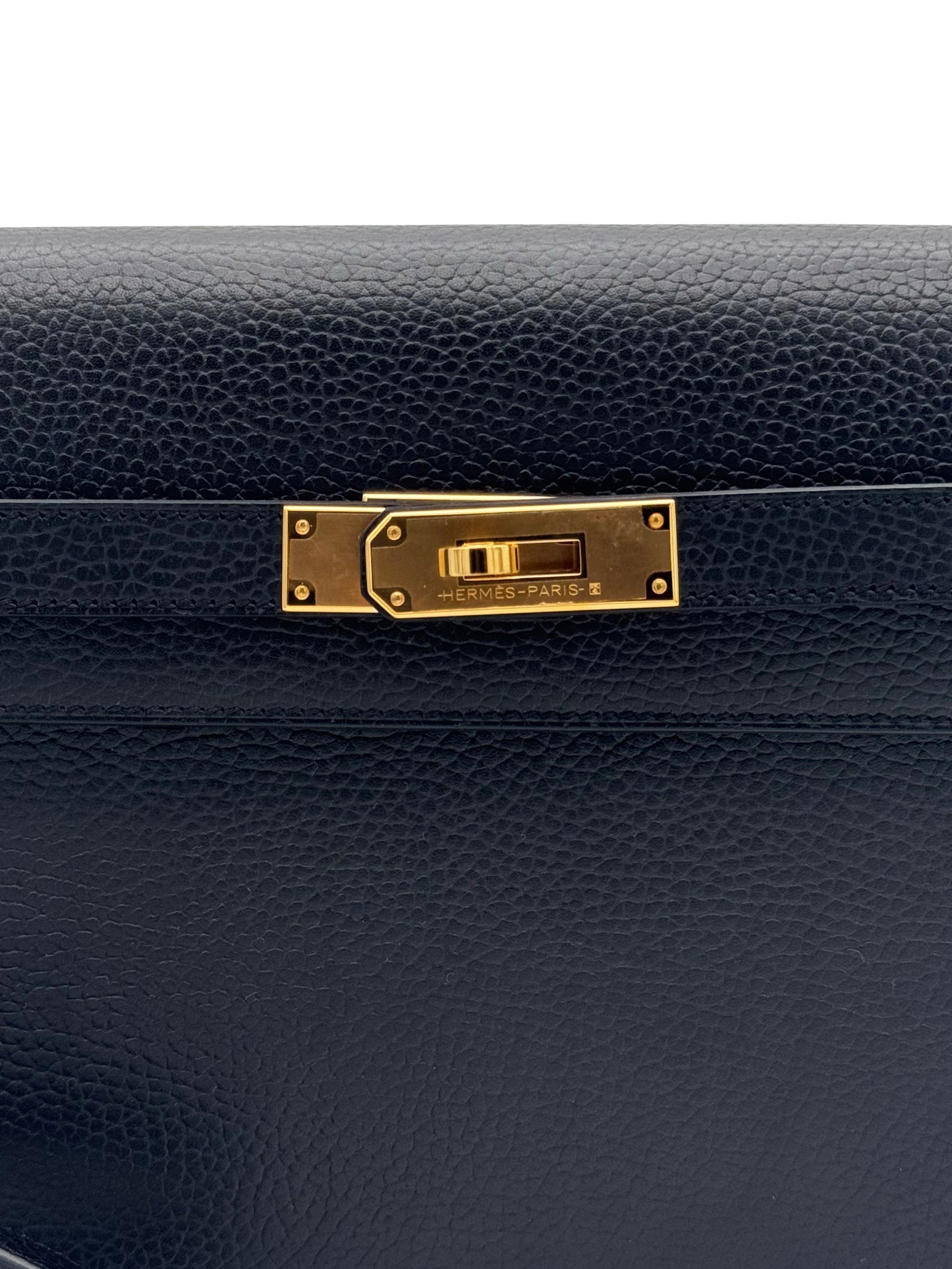 Hermès Kelly Dépêches 25 Galop Black
