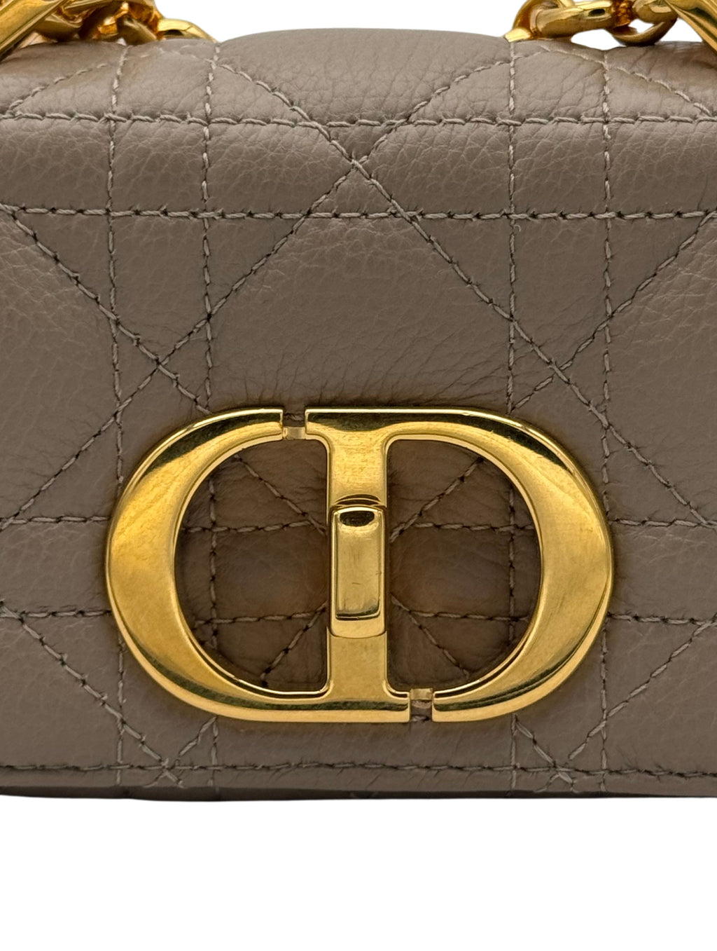 Dior Caro Micro Beige Gold Hardware