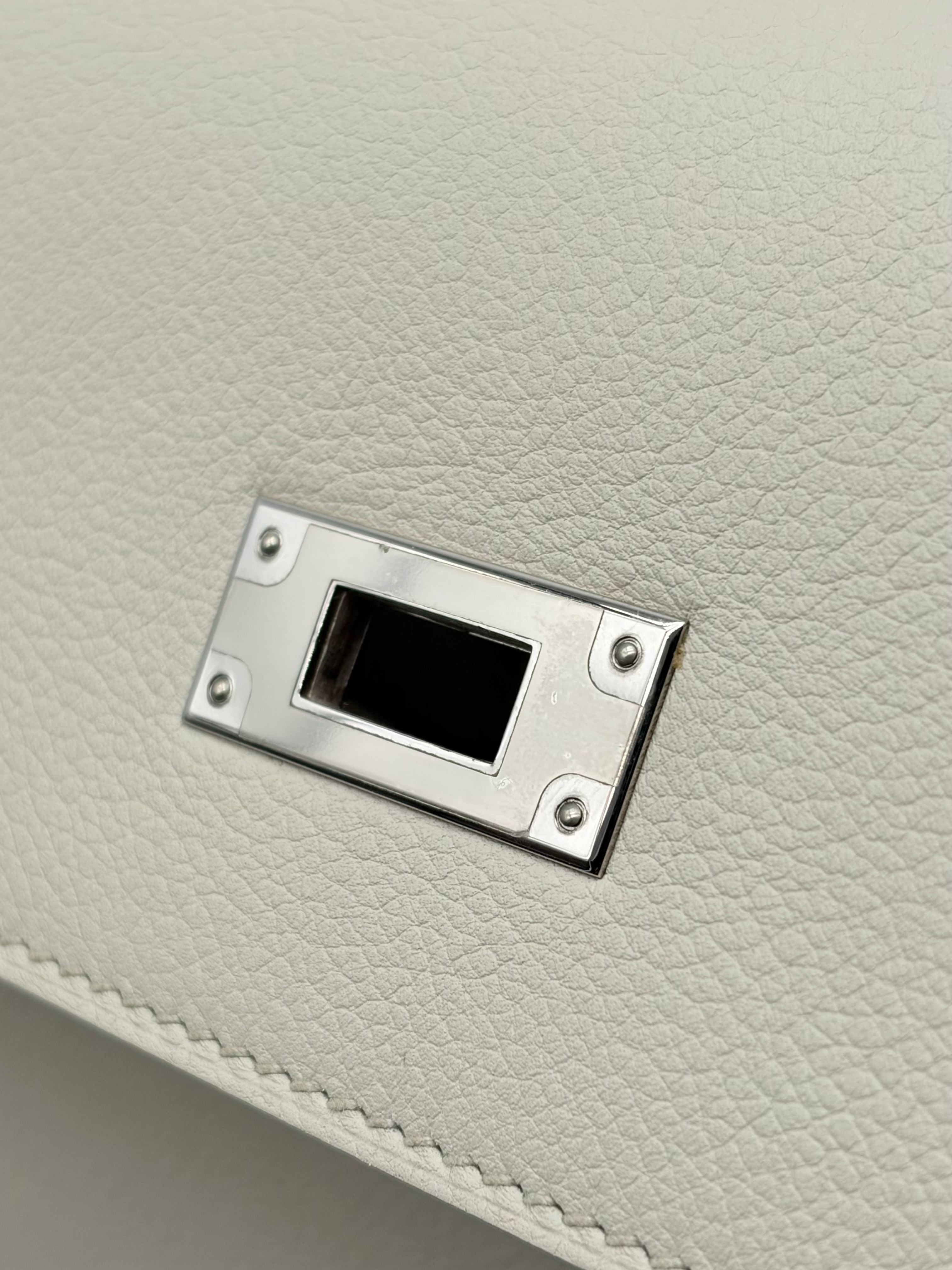 Hermès Kelly Dépêches 25 Evercolor Beton Herrajes Paladio