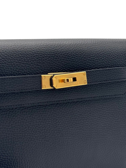 Hermès Kelly Dépêches 25 Galop Black