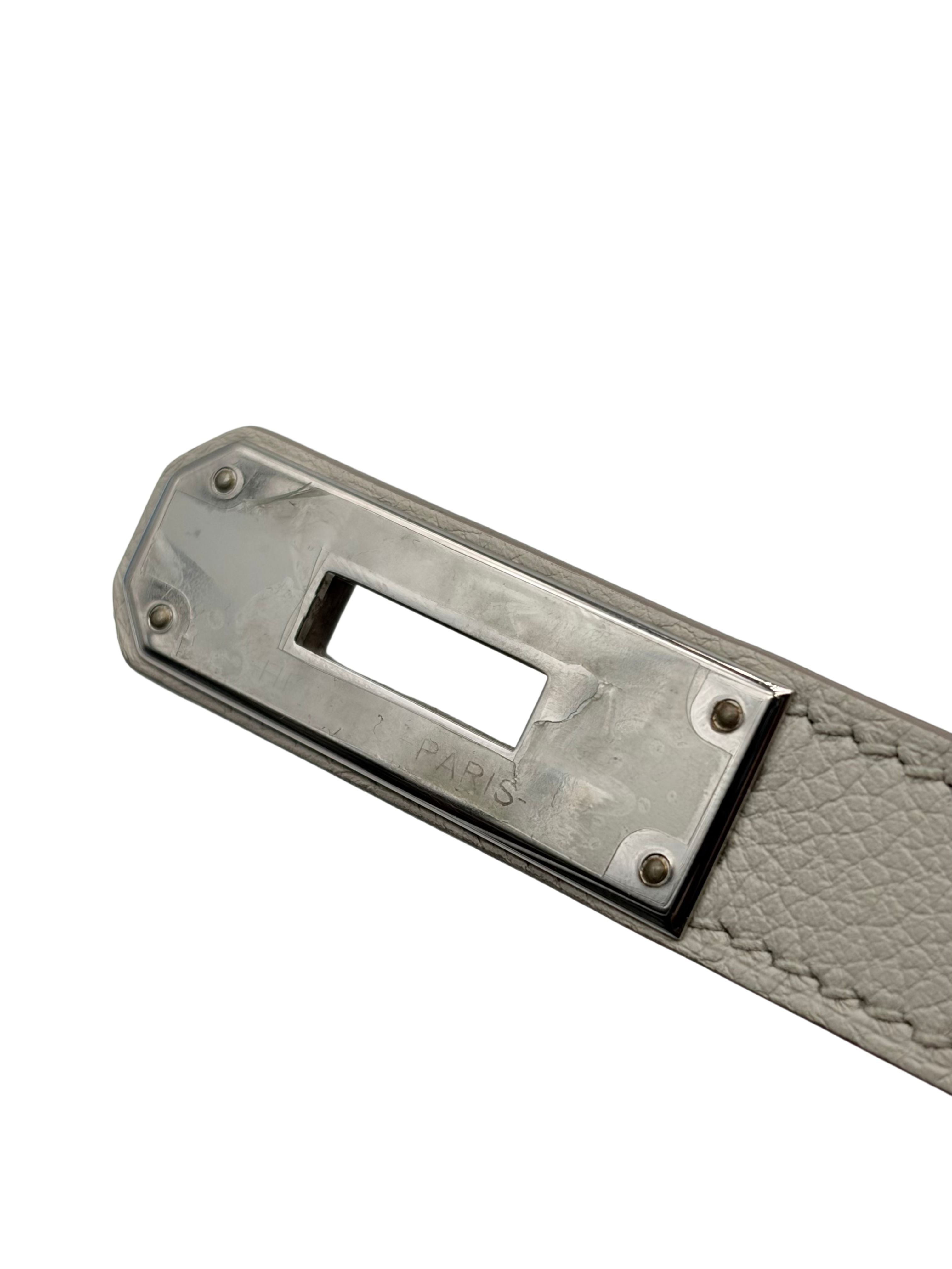 Hermès Kelly Dépêches 25 Evercolor Beton Herrajes Paladio