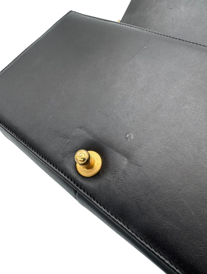 Chanel Boy Medium Black Clafskin