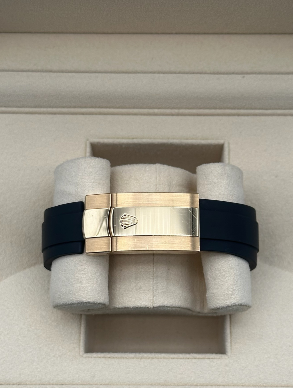 Rolex Sky Dweller Osyterflex Oro Esf. Verde