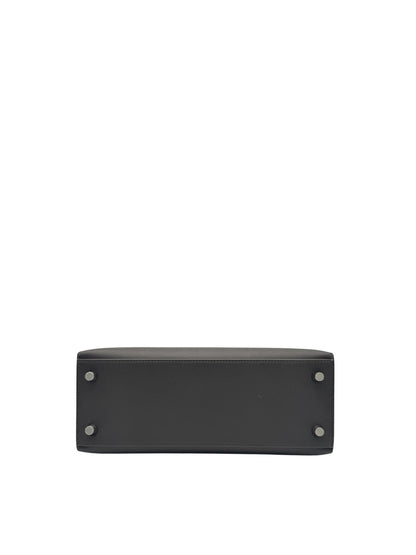 Hermès Kelly 25 Madame Graphite Palladium Hardware