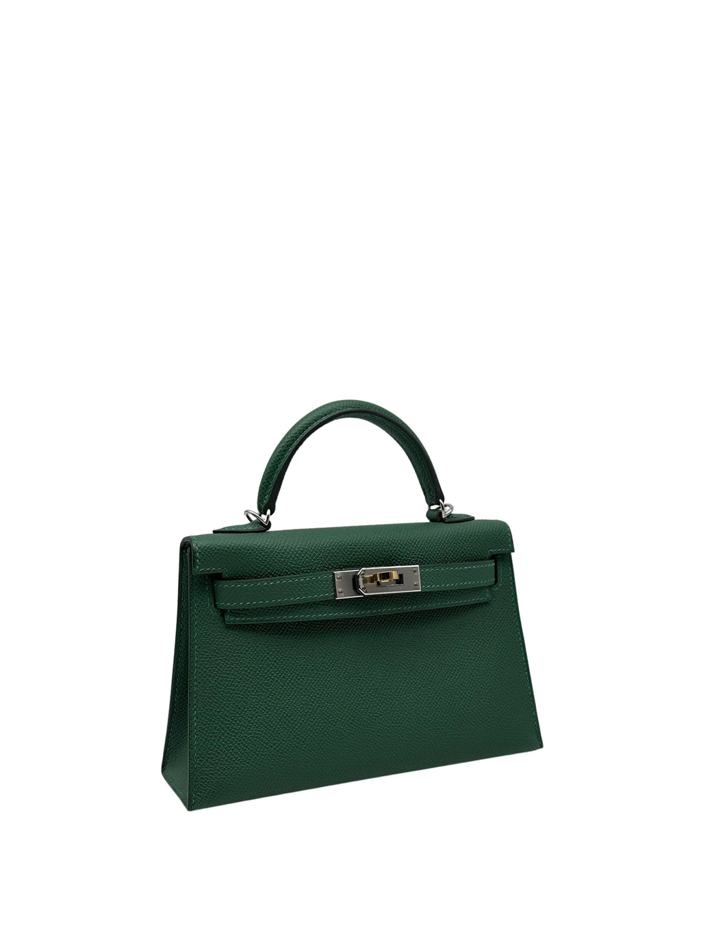 Hermès Kelly Mini Epsom Vert Moyen Electrum