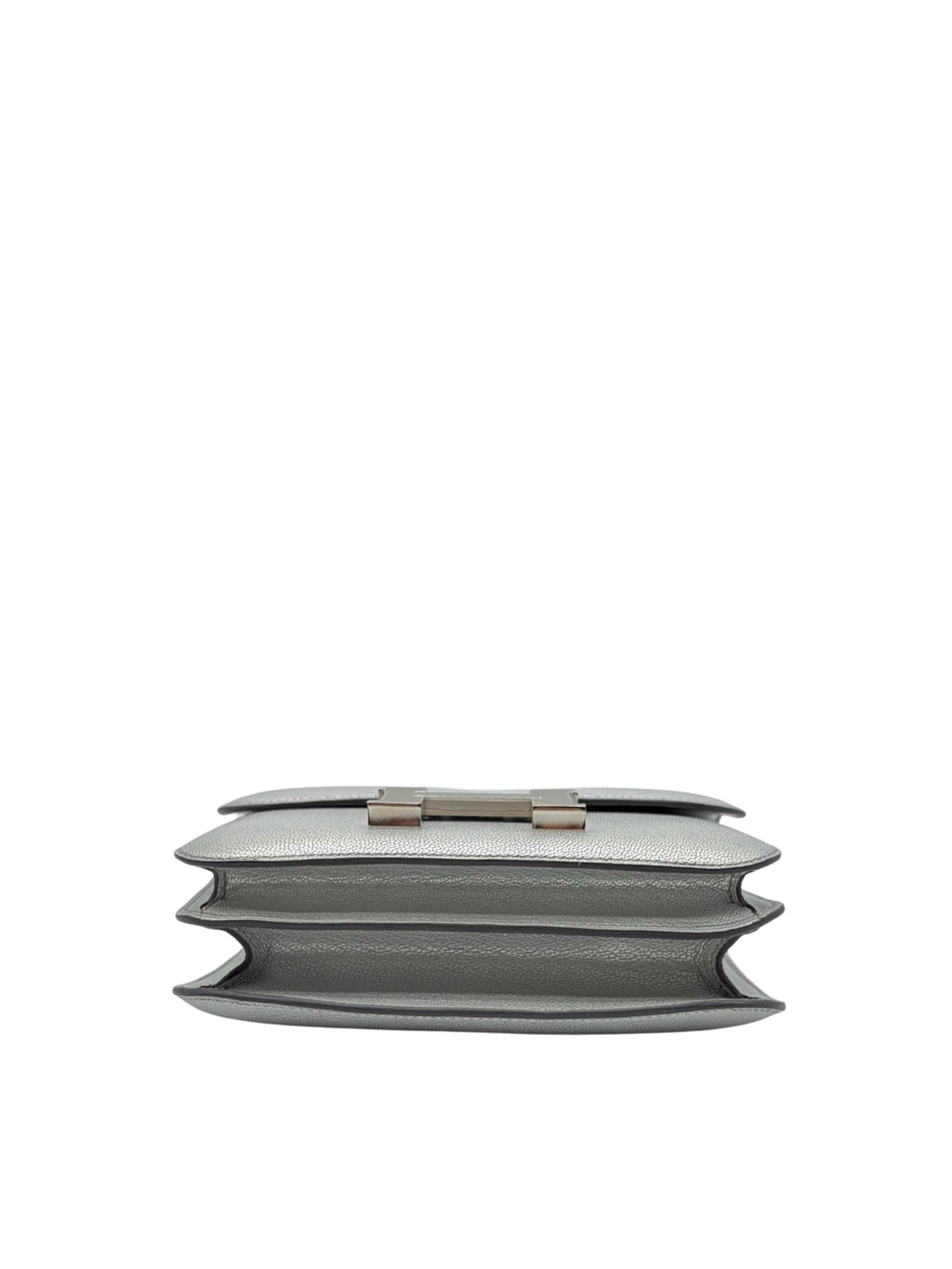 Hermès Constance 18 Chèvre Argent Palladium Hardware