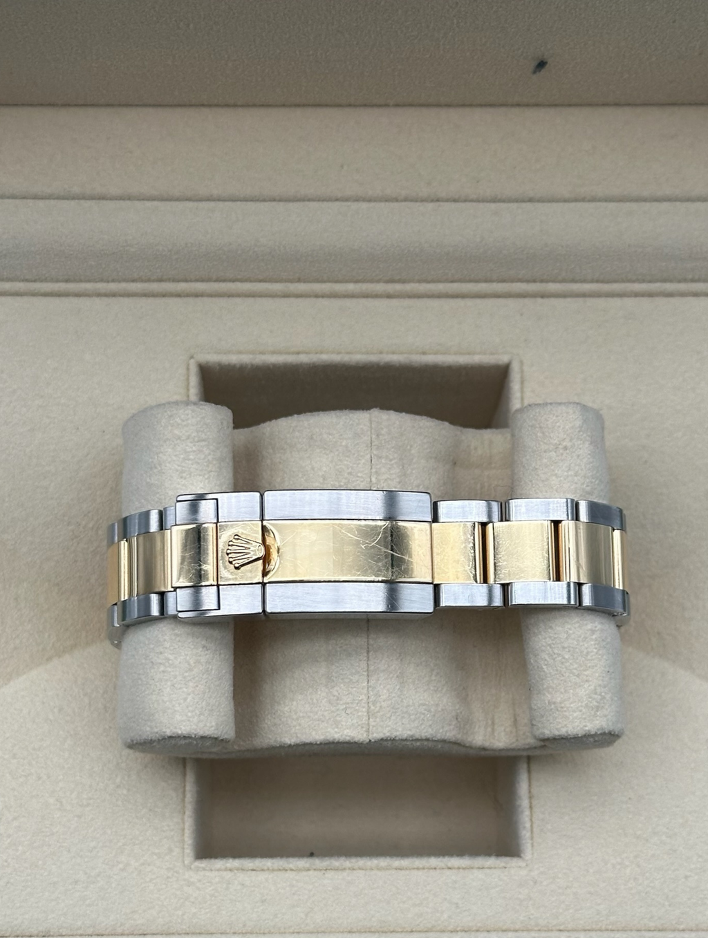 Rolex Daytona Acero/Oro Esf. Negra