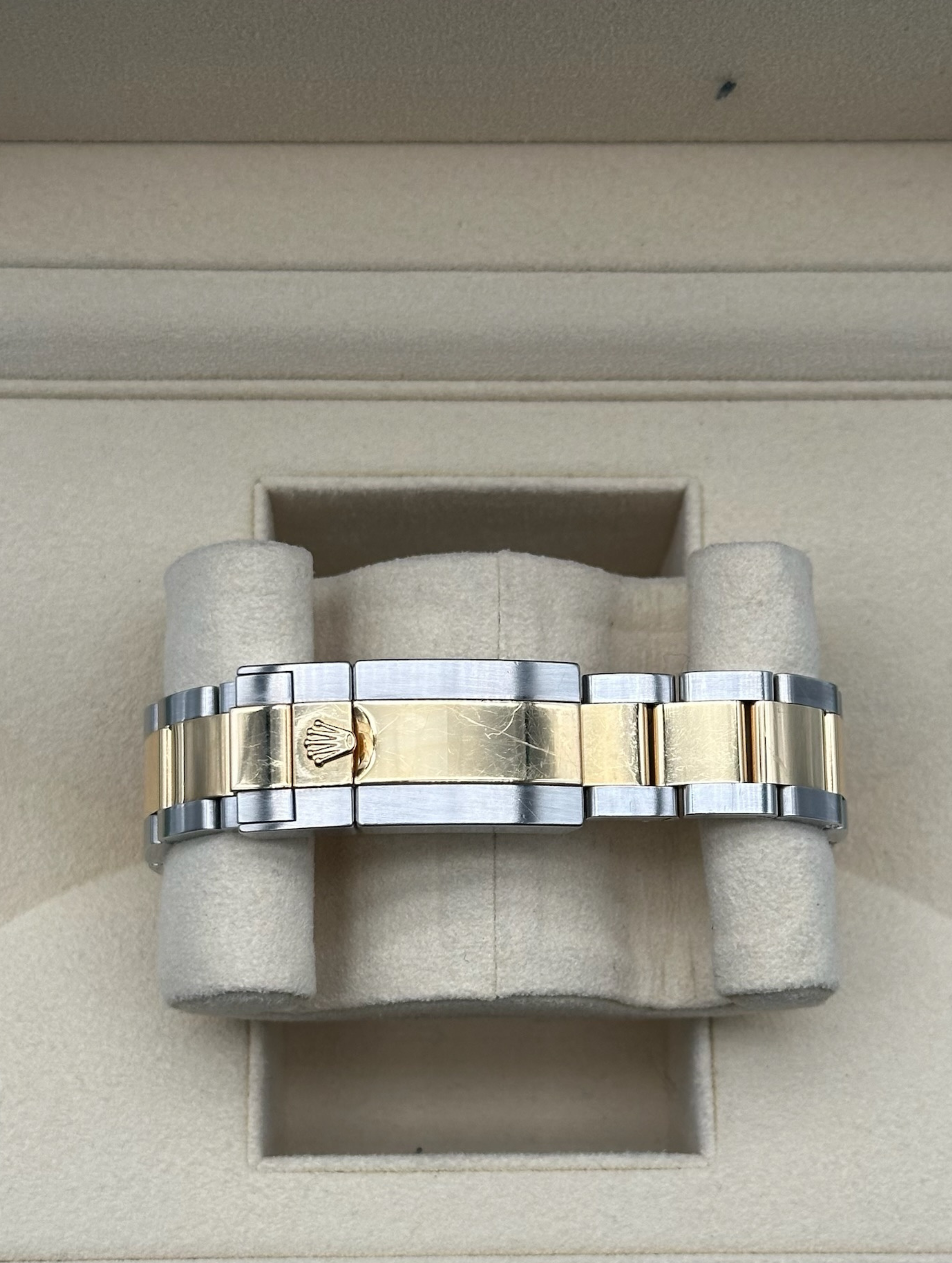 Rolex Daytona Acero/Oro Esf. Negra