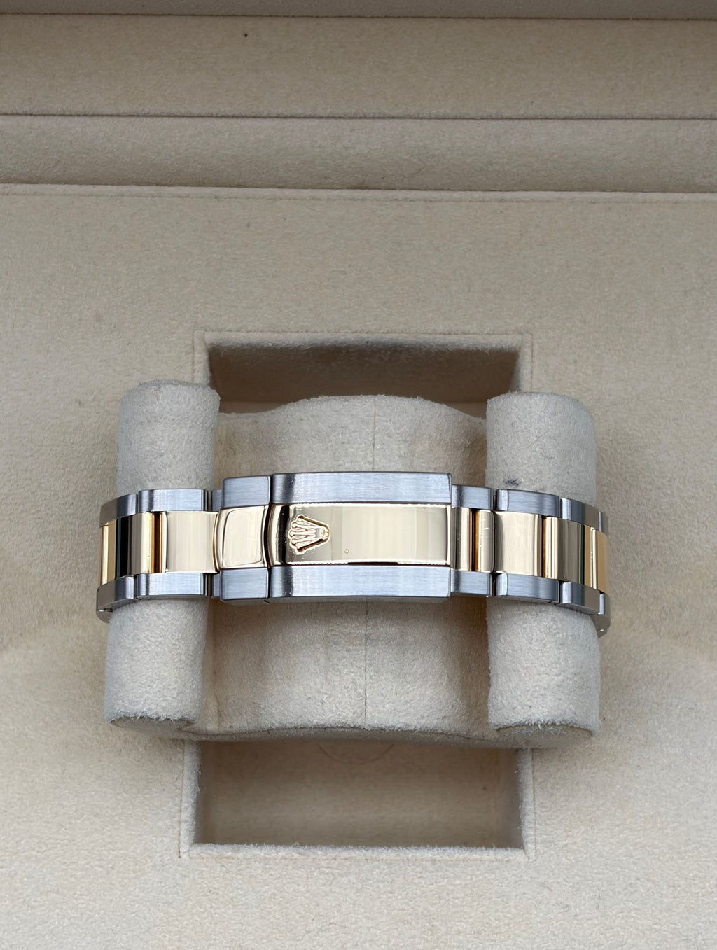 Rolex Datejust 36mm Steel/Gold Silver 6 & 9 Diamond Oyster