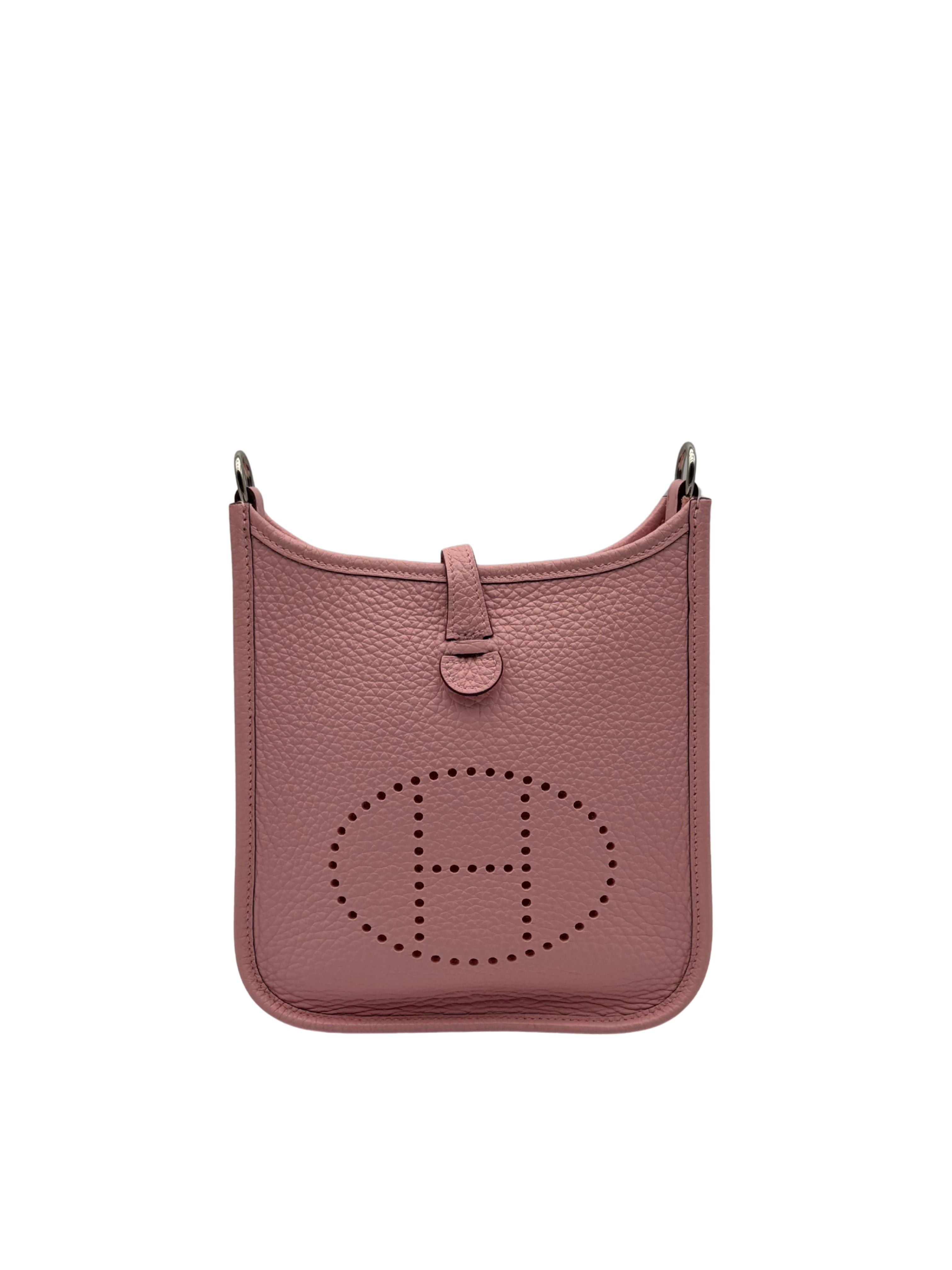 Hermès Evelyne 16 Taurillon Clemence Rose Sakura