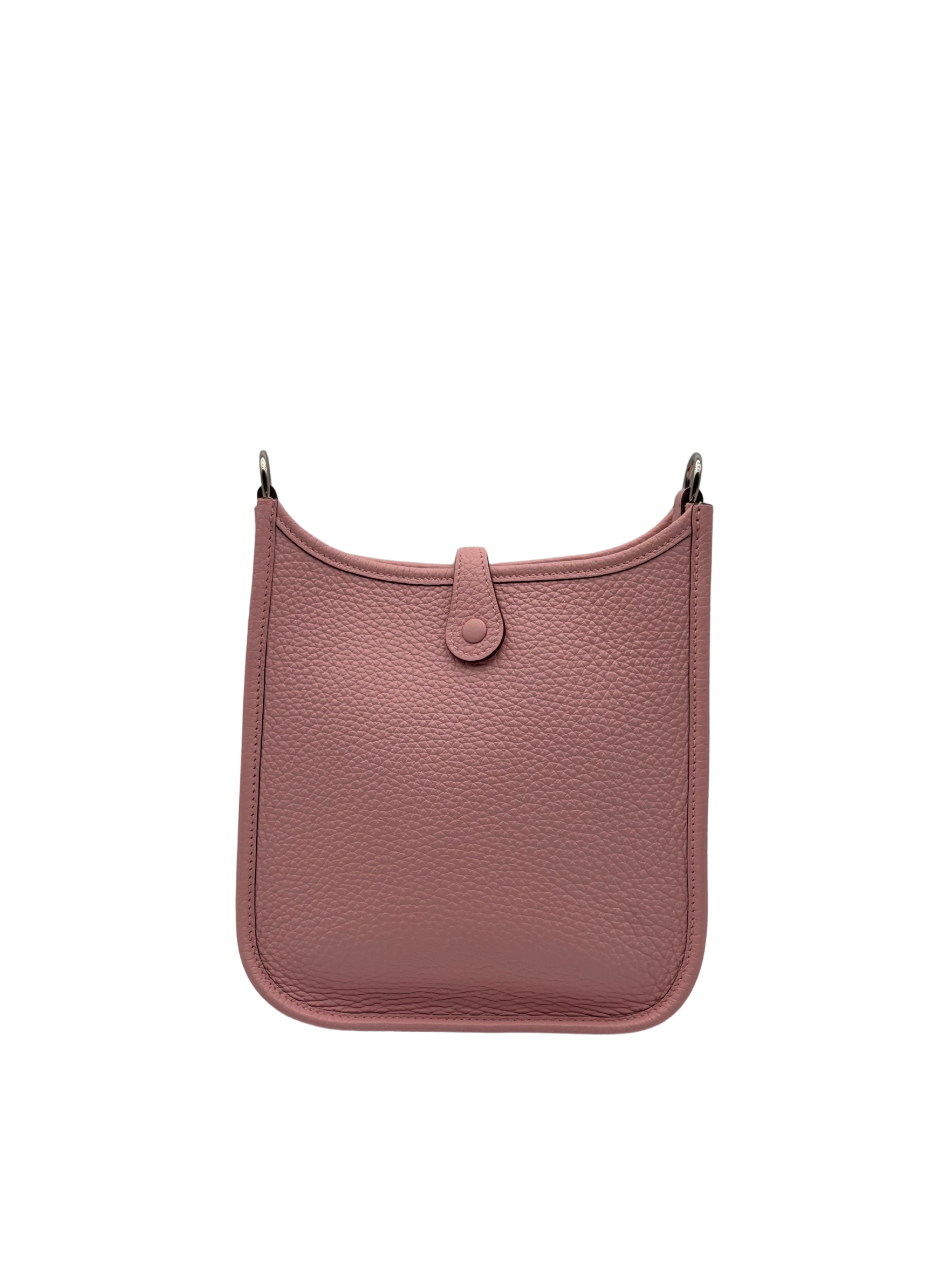 Hermès Evelyne 16 Taurillon Clemence Rose Sakura