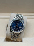 Rolex Datejust 41mm Smooth Bezel Blue Dial