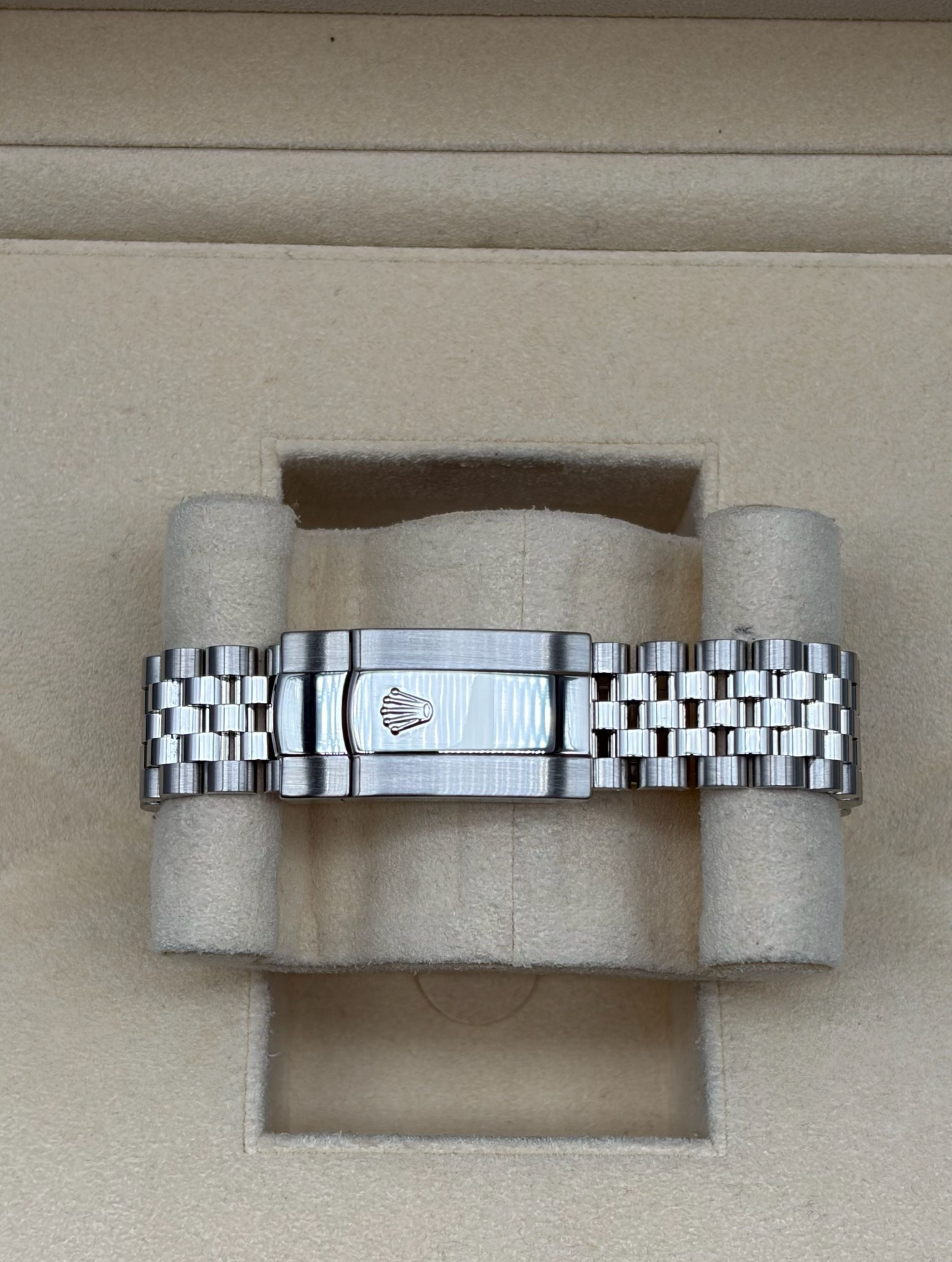 Rolex Datejust 41mm Smooth Bezel Blue Dial