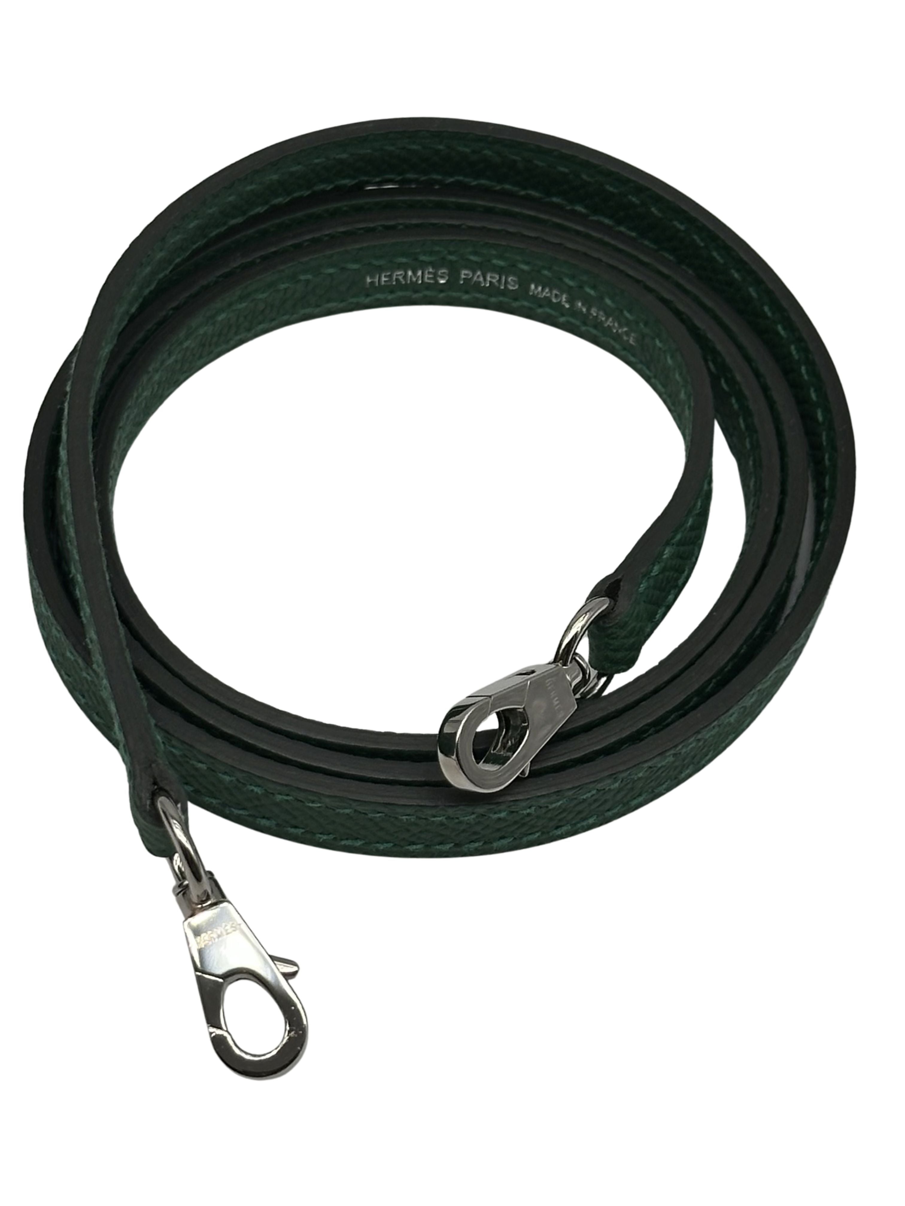 Hermès Kelly Mini Epsom Vert Moyen Electrum