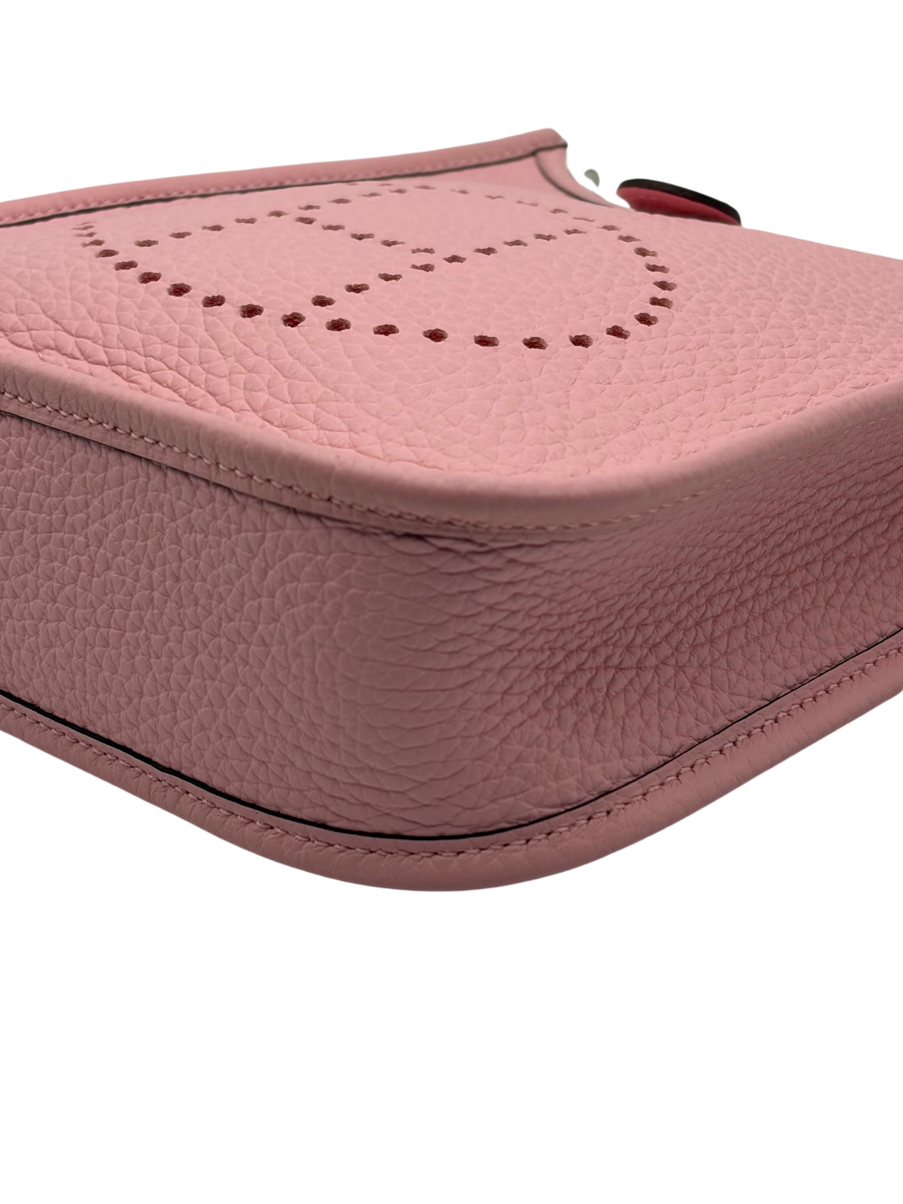 Hermès Evelyne 16 Taurillon Clemence Rose Sakura