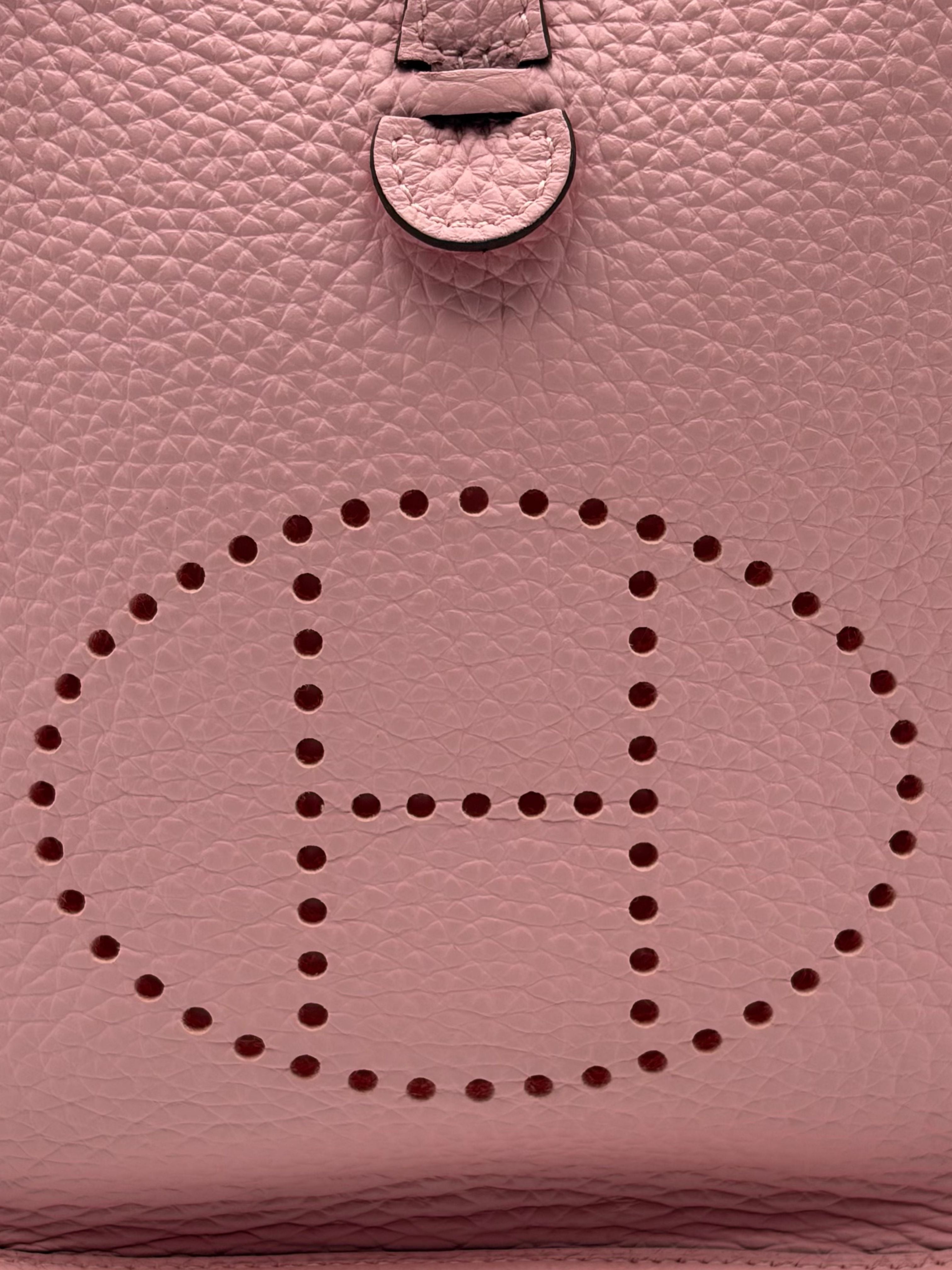 Hermès Evelyne 16 Taurillon Clemence Rose Sakura