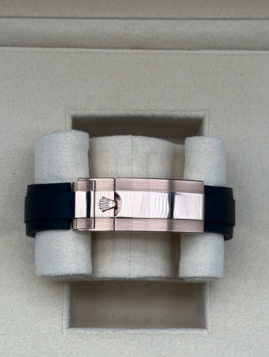 Rolex Daytona Oysterflex R. Gold Black Diamonds Dial