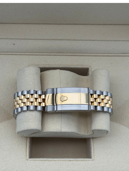 Rolex Datejust 36mm Steel/Gold Olive Dial