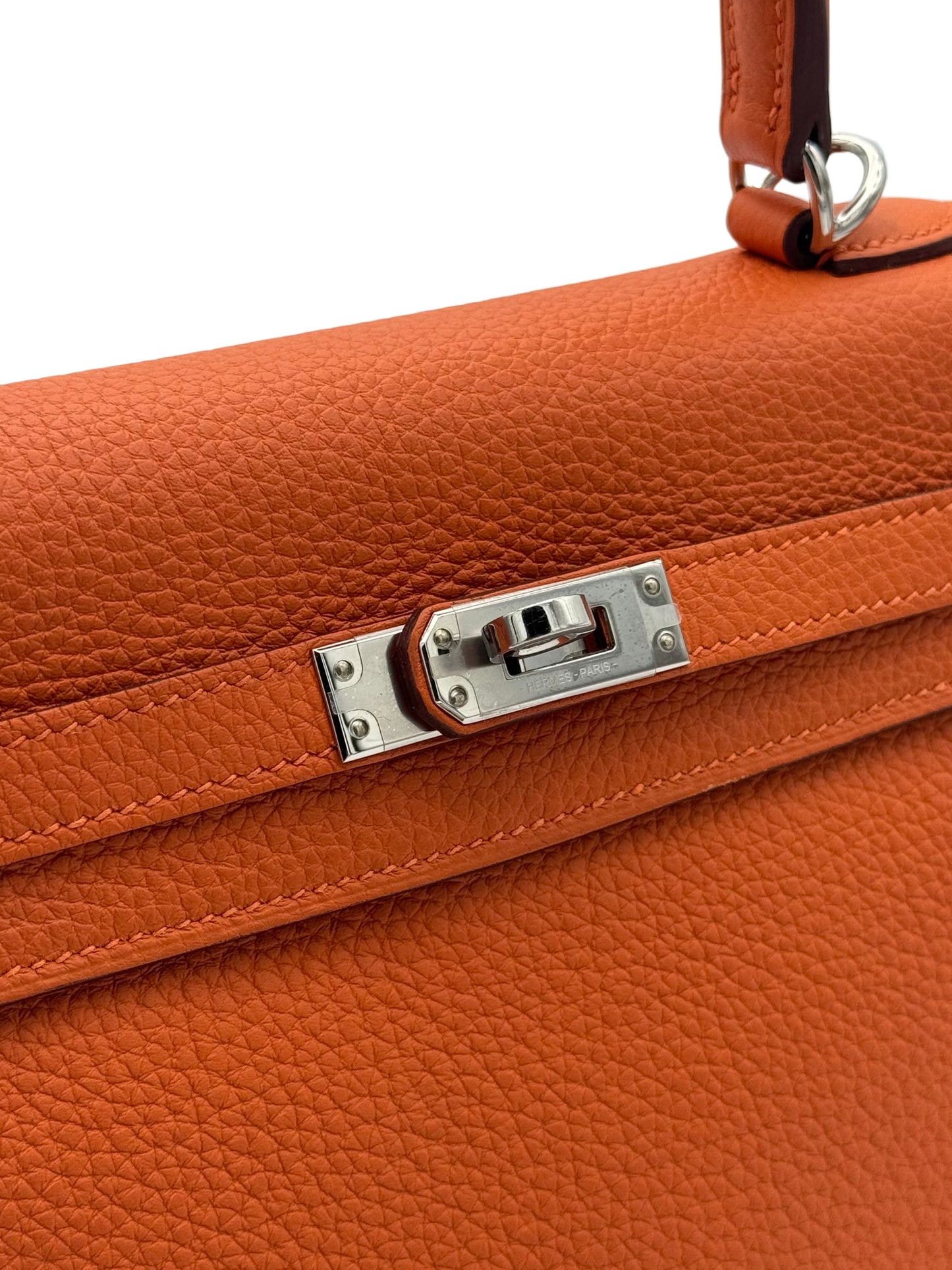 Hermès Kelly 25 Togo Orange