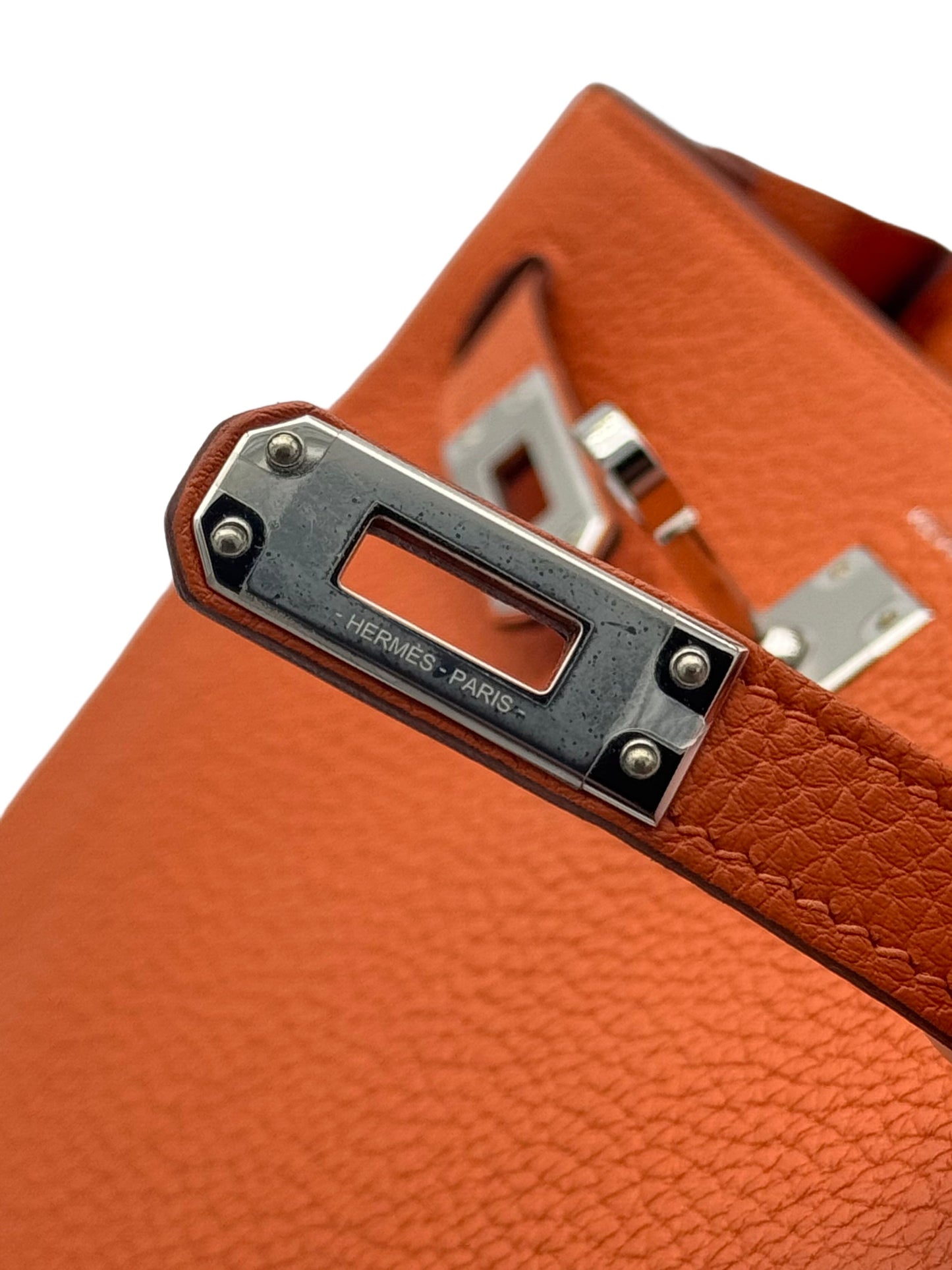 Hermès Kelly 25 Togo Orange