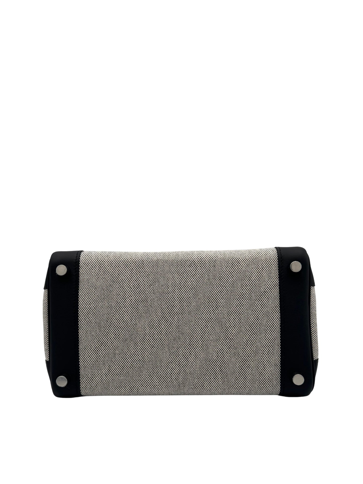 Hermès Birkin 25 Toile Black Palladium Hardware