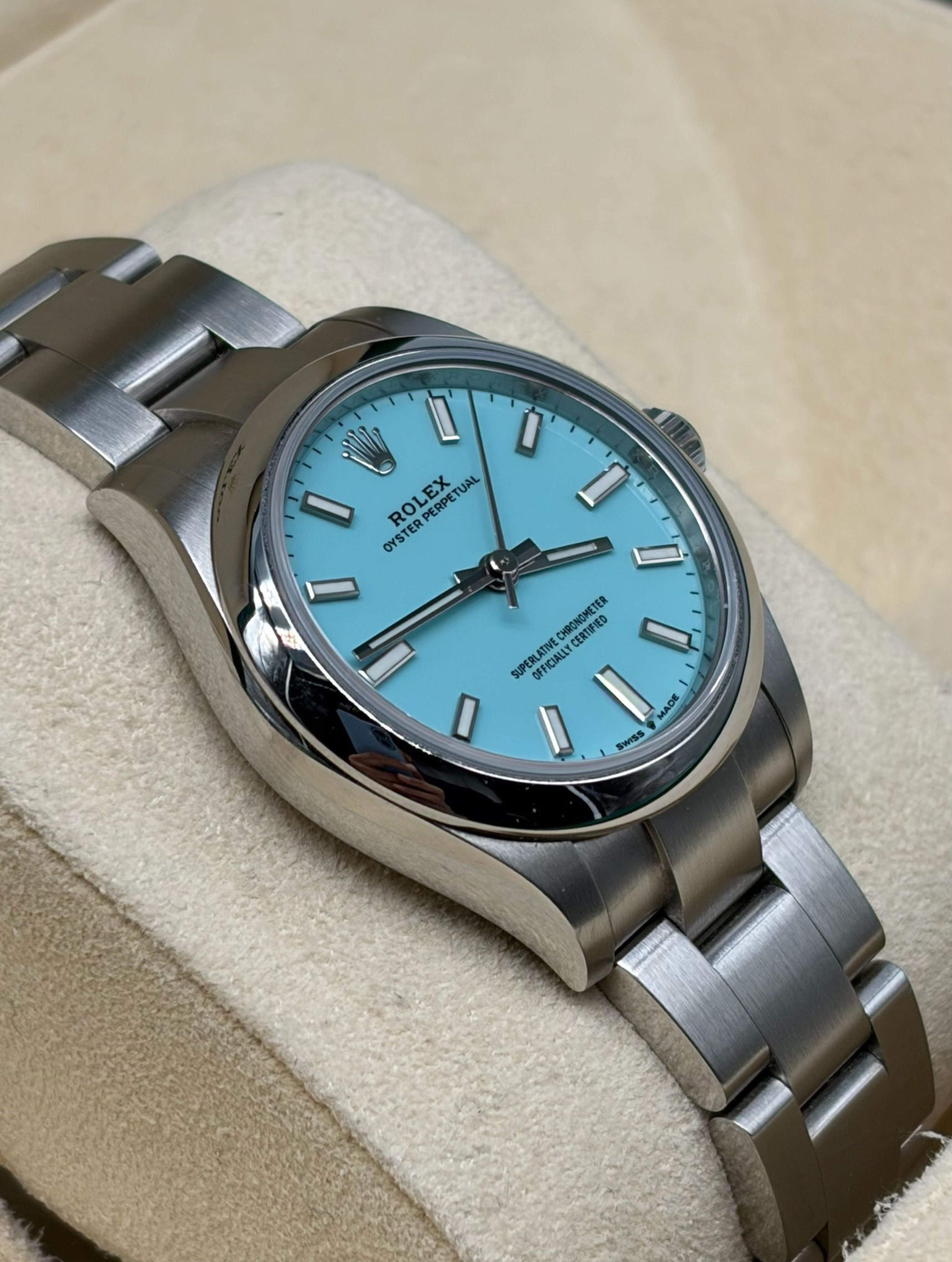 Rolex Oyster Perpetual 31mm Tiffany Dial