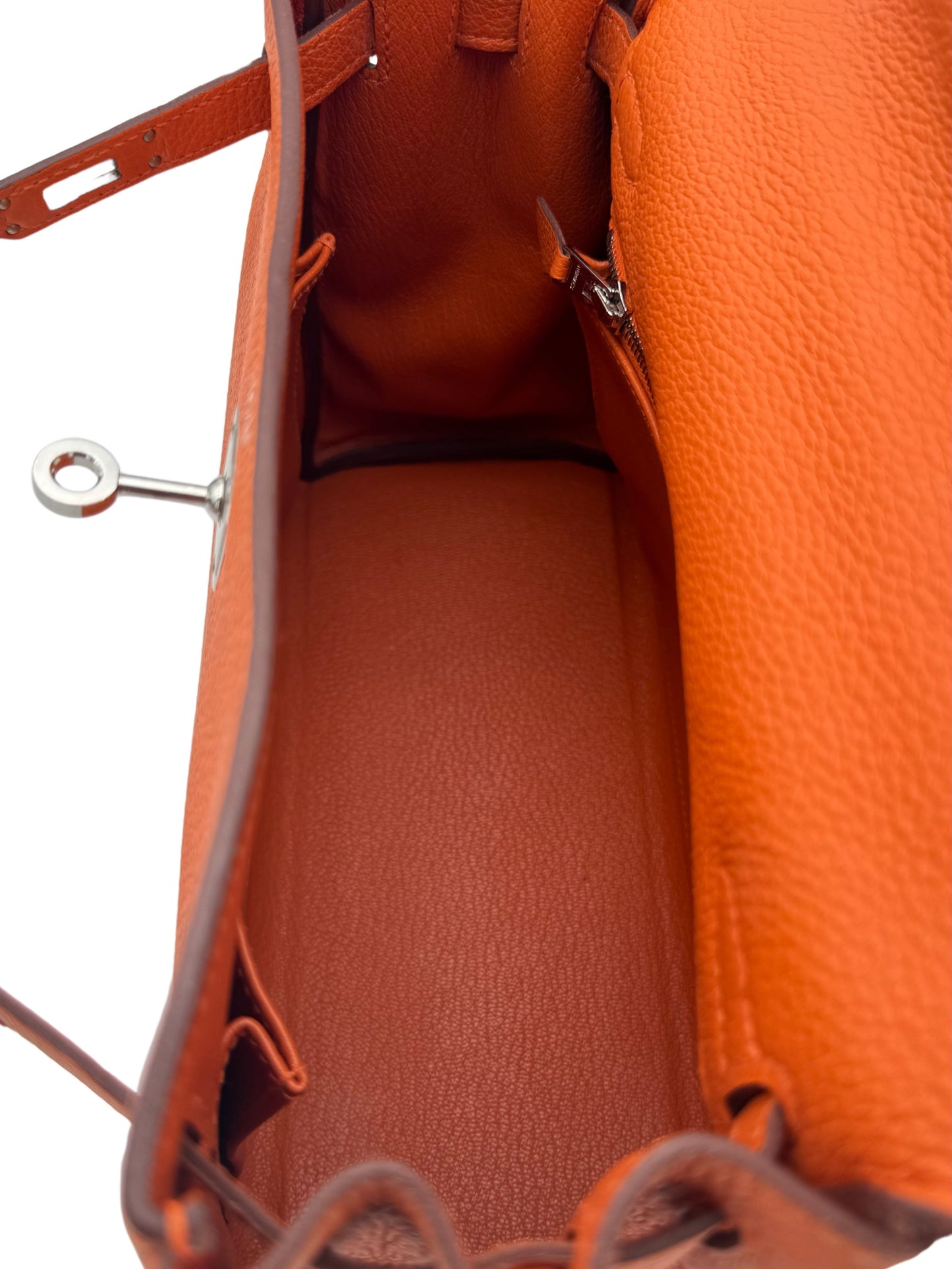 Hermès Kelly 25 Togo Orange