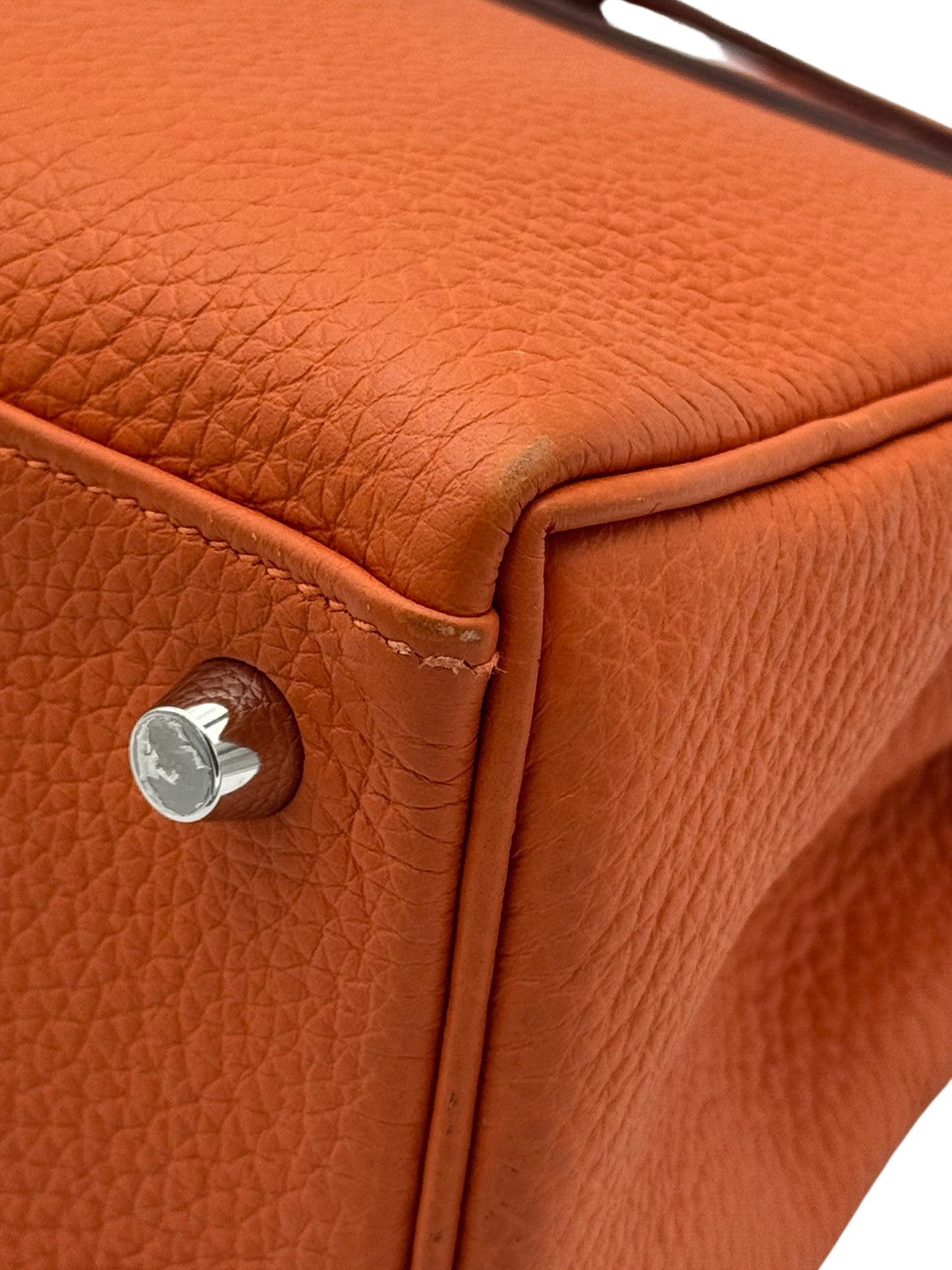 Hermès Kelly 25 Togo Orange