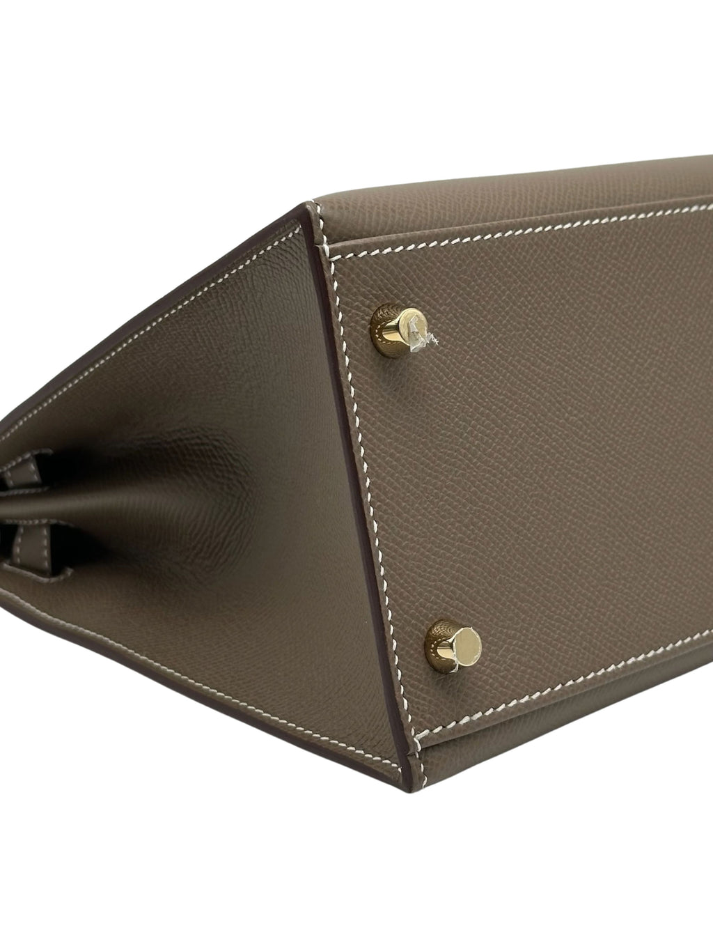 Hermès Kelly 28 Epsom Etoupe Gold Hardware