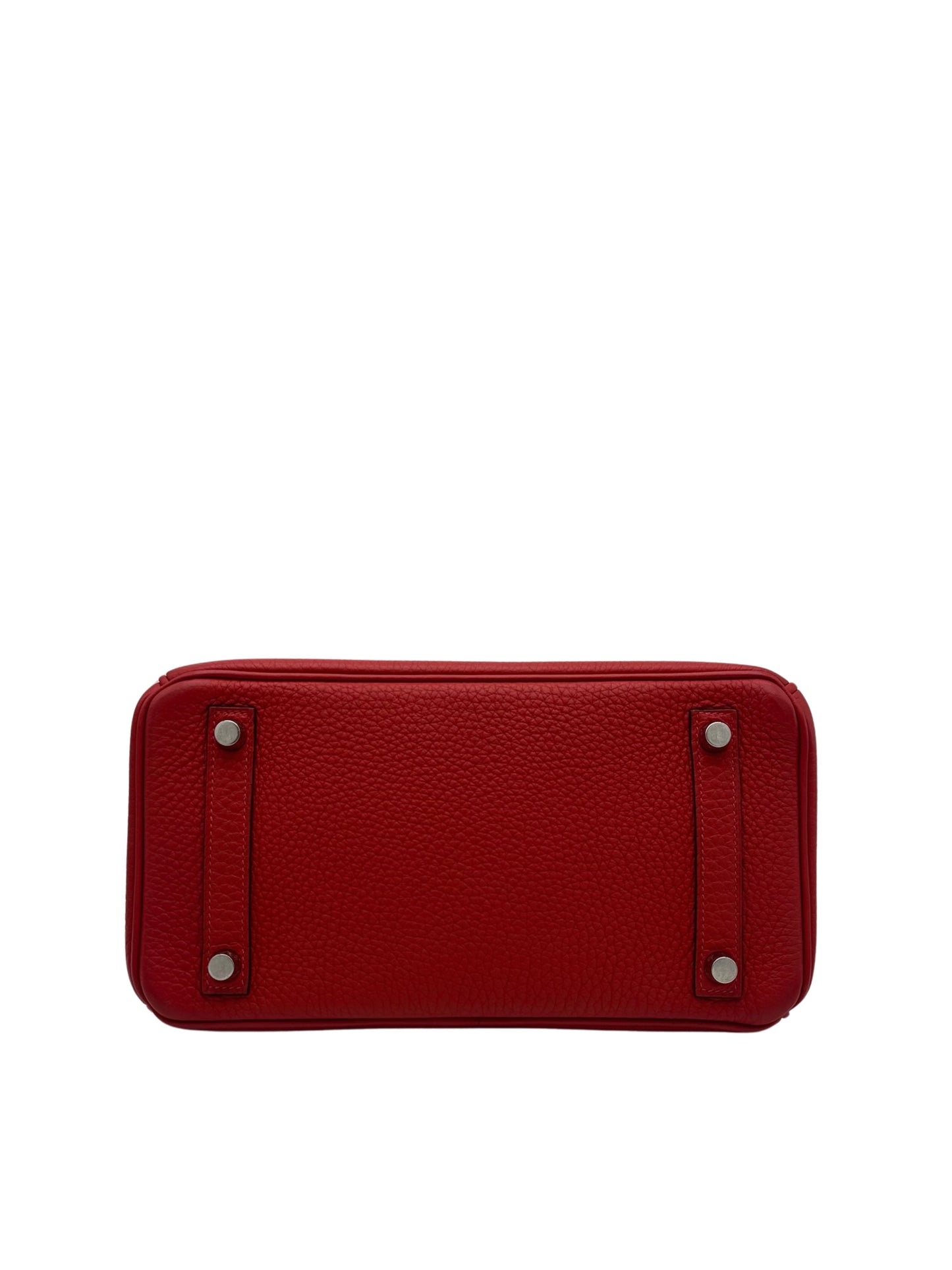 Hermès Birkin 25 Togo Geranium Palladium Hardware